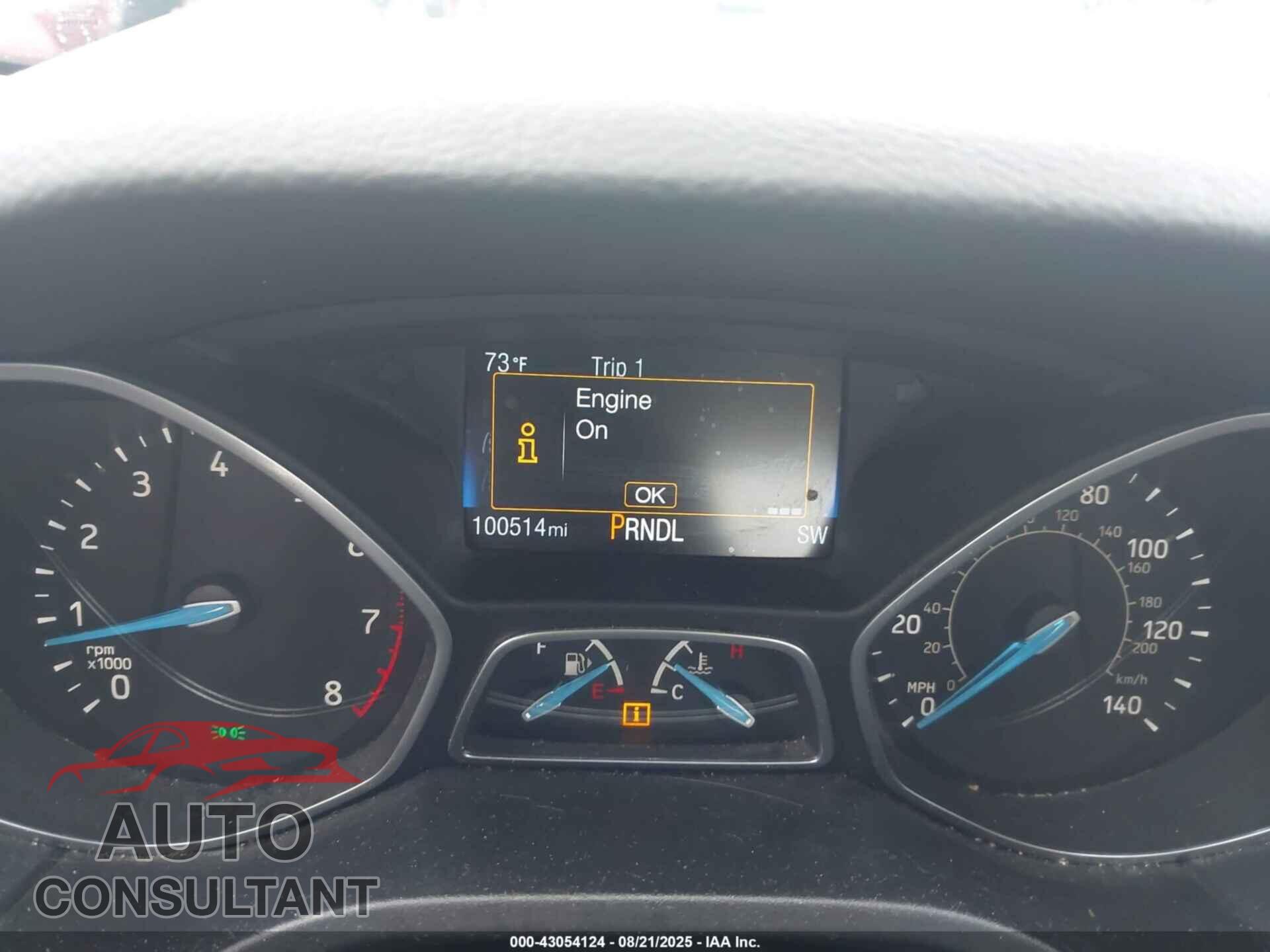 FORD FOCUS 2016 - 1FADP3F20GL378020