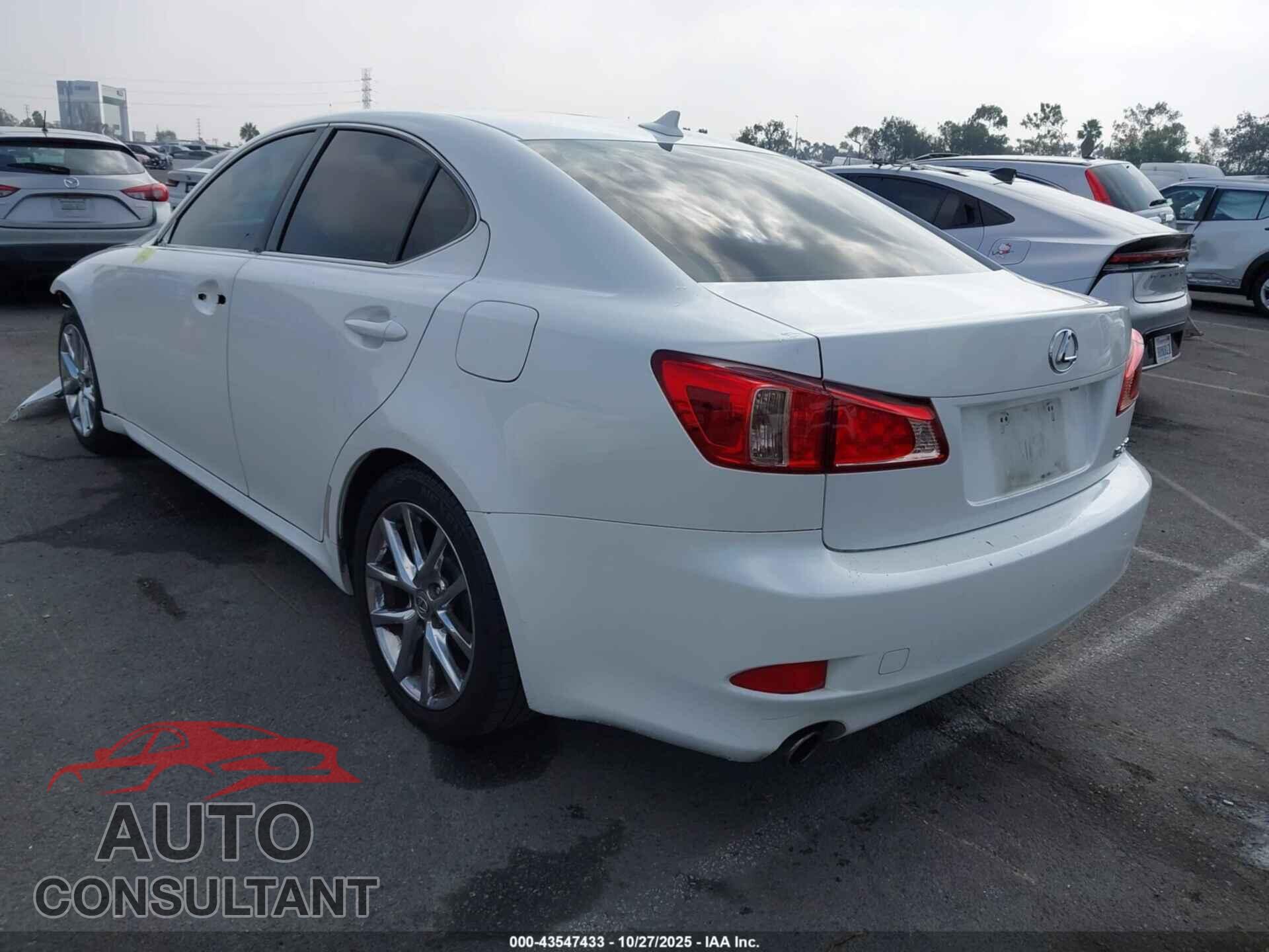 LEXUS IS 250 2012 - JTHBF5C25C5180048
