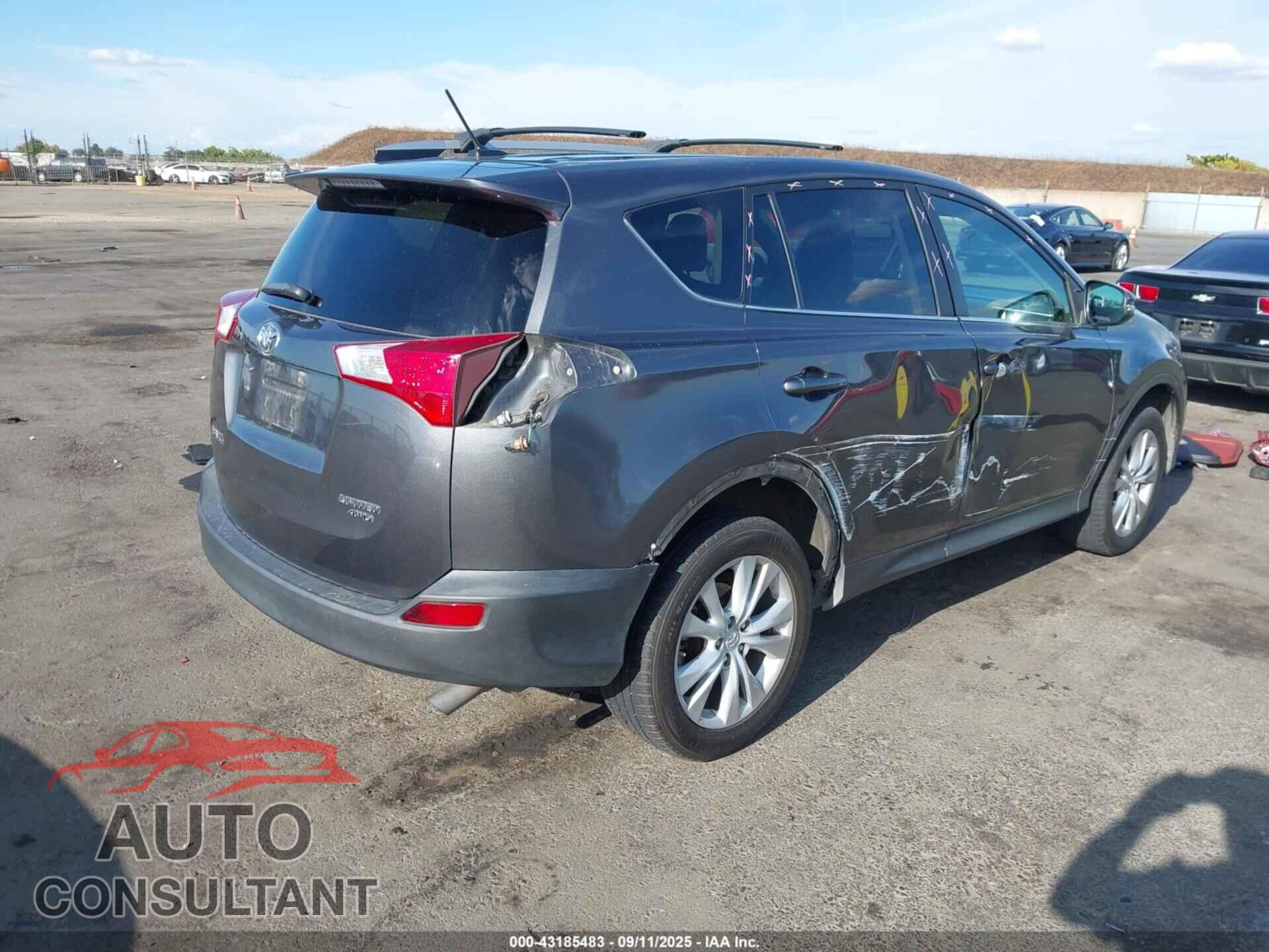 TOYOTA RAV4 2013 - 2T3DFREV3DW111880