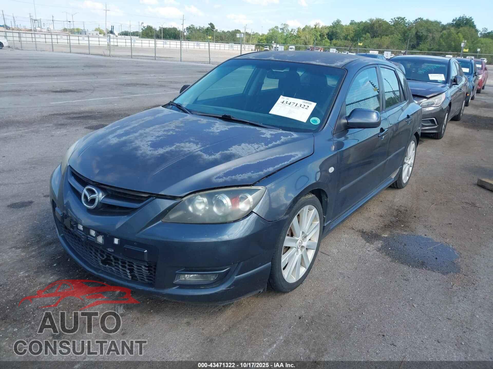 MAZDA MAZDASPEED3 2009 - JM1BK34M291246508