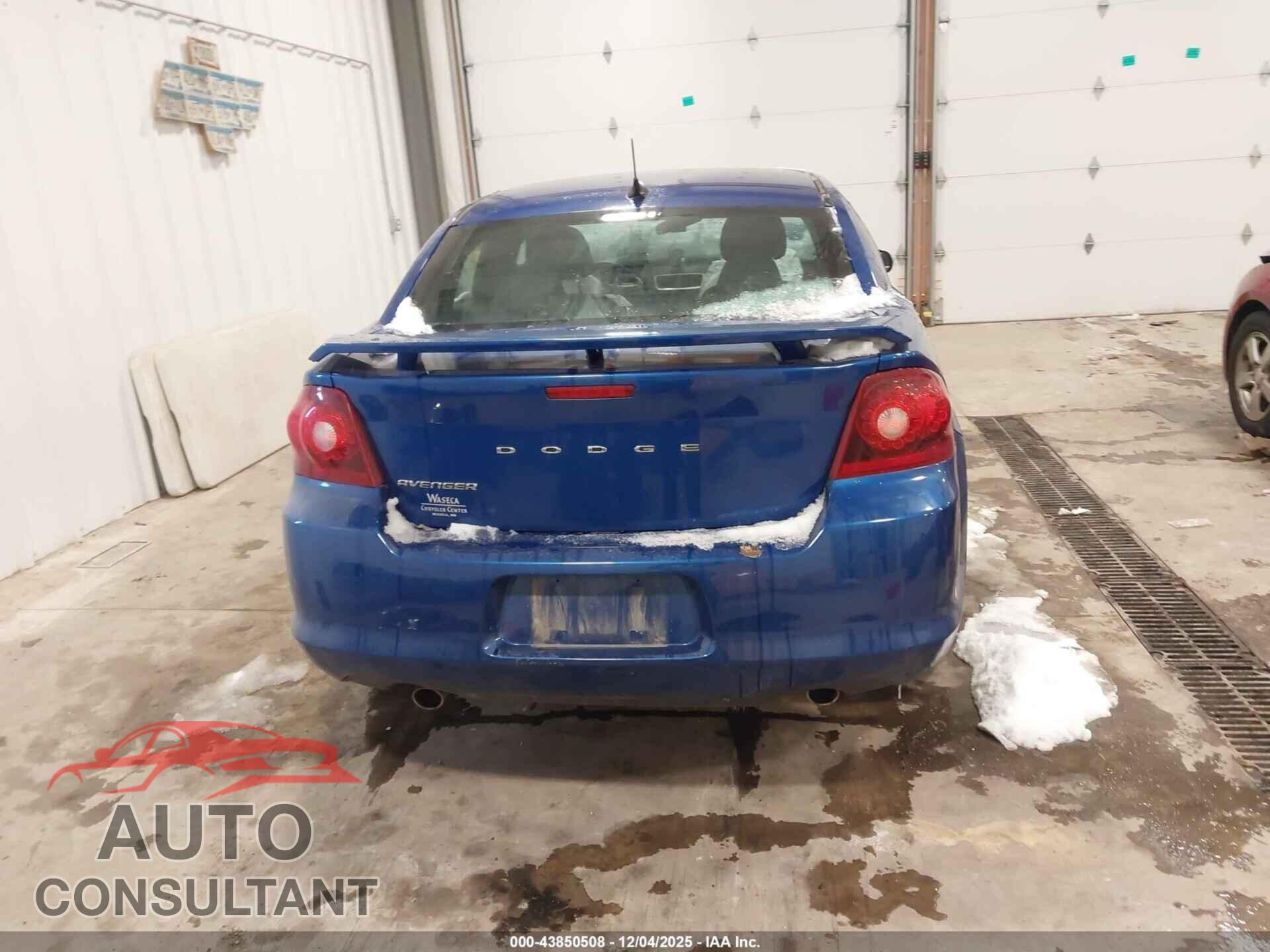 DODGE AVENGER 2012 - 1C3CDZAG4CN315901
