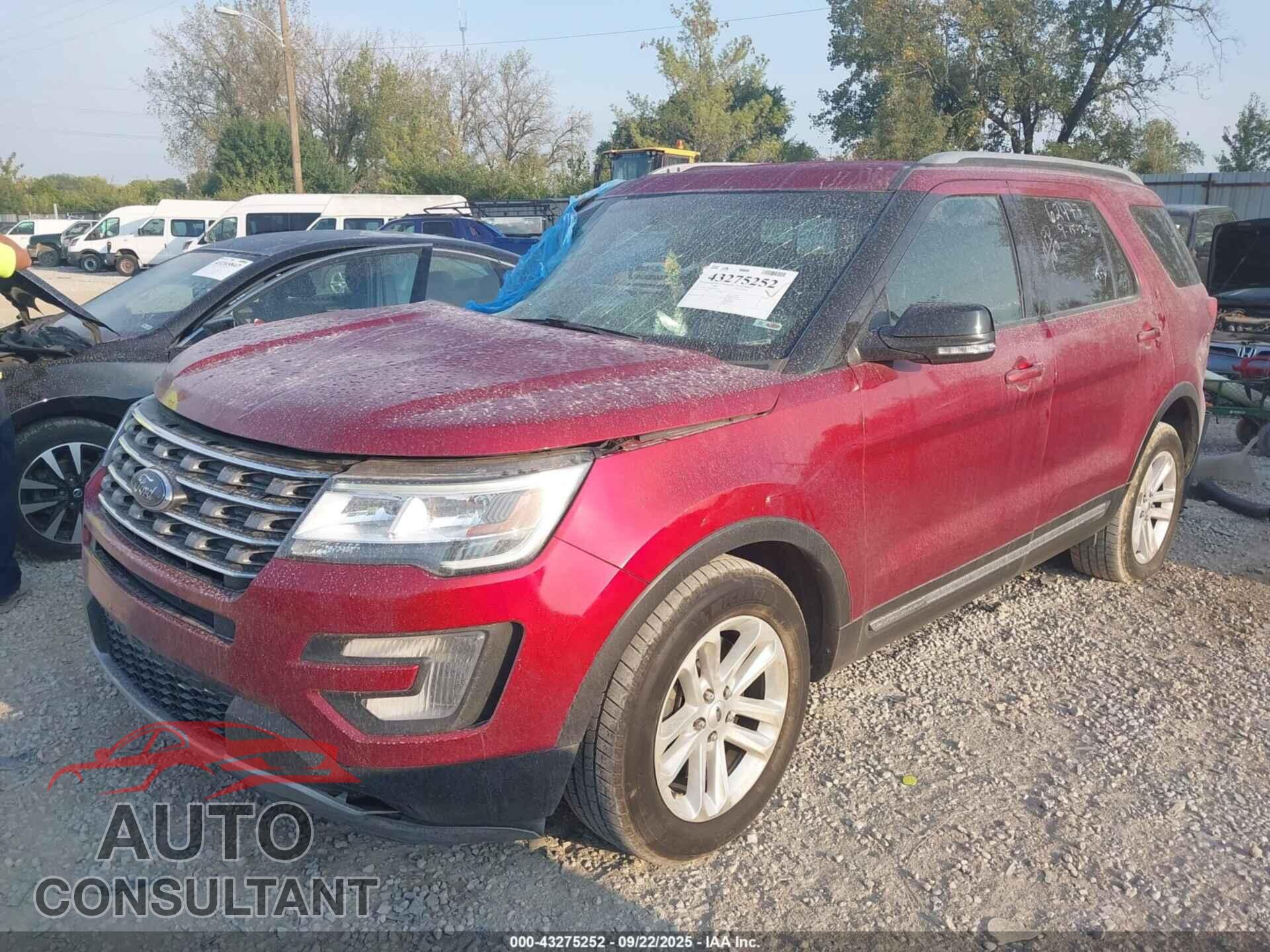 FORD EXPLORER 2017 - 1FM5K7D86HGD83157