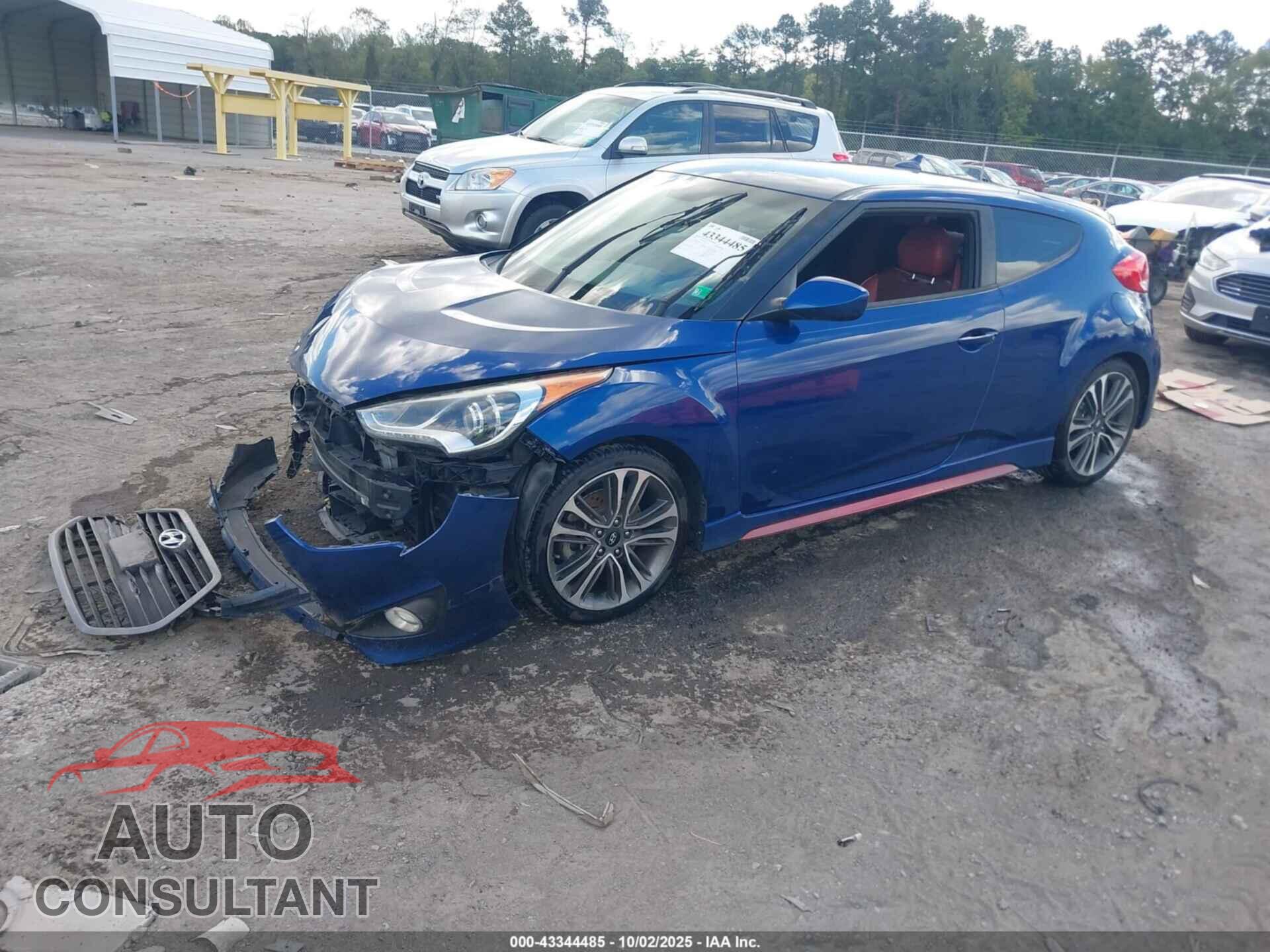 HYUNDAI VELOSTER 2016 - KMHTC6AE2GU275272