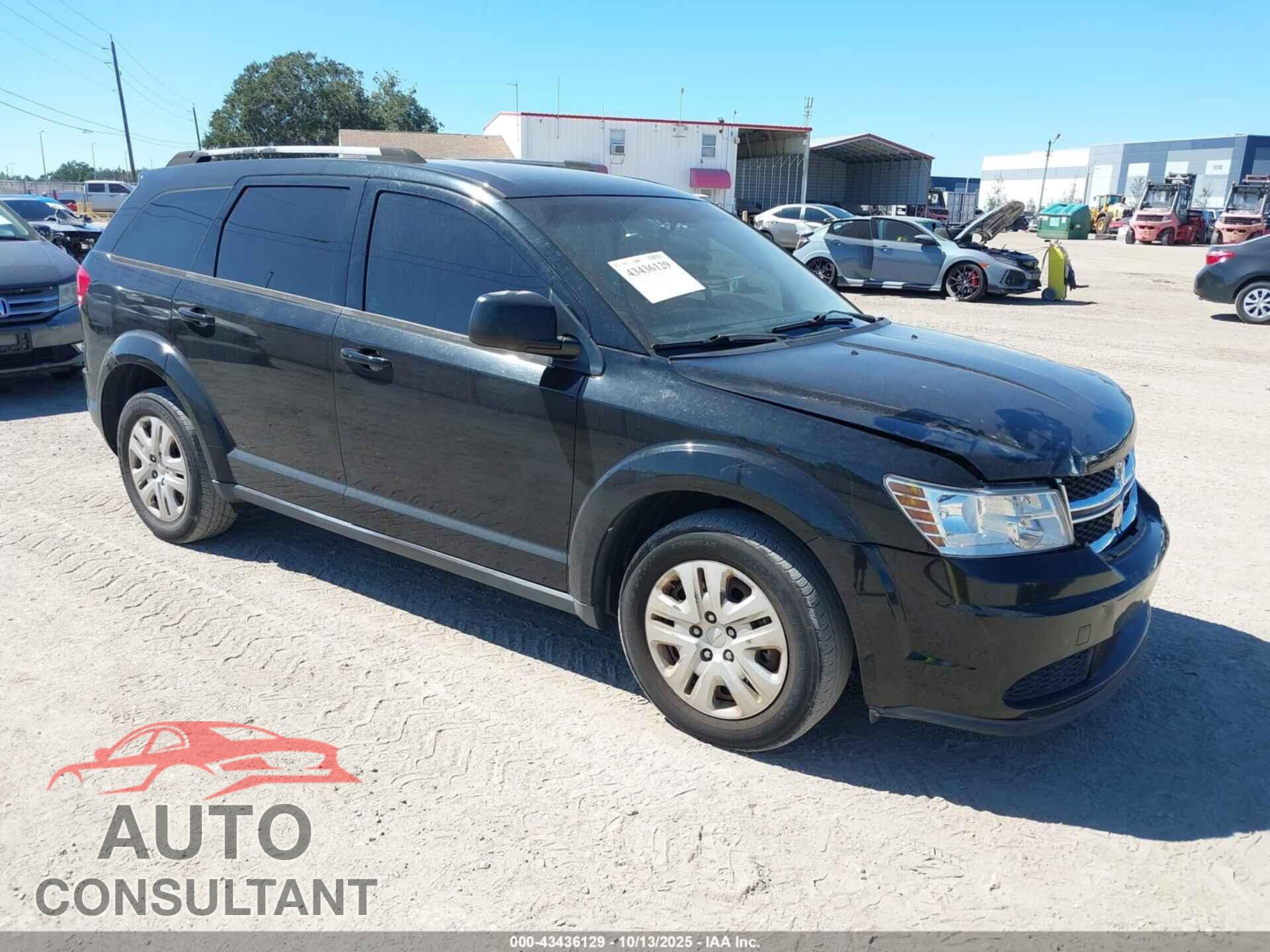DODGE JOURNEY 2017 - 3C4PDCAB9HT605038