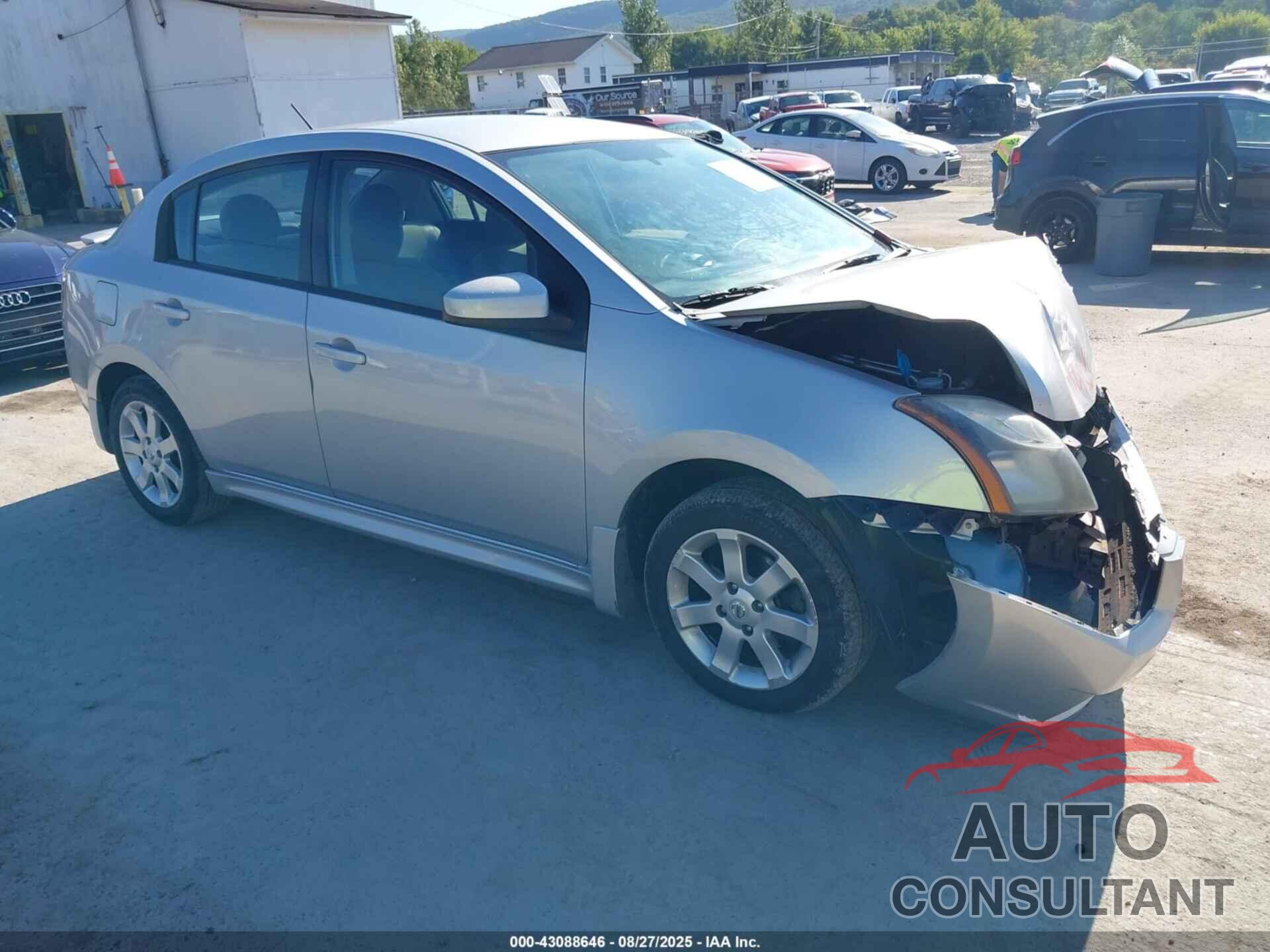 NISSAN SENTRA 2012 - 3N1AB6AP7CL611408