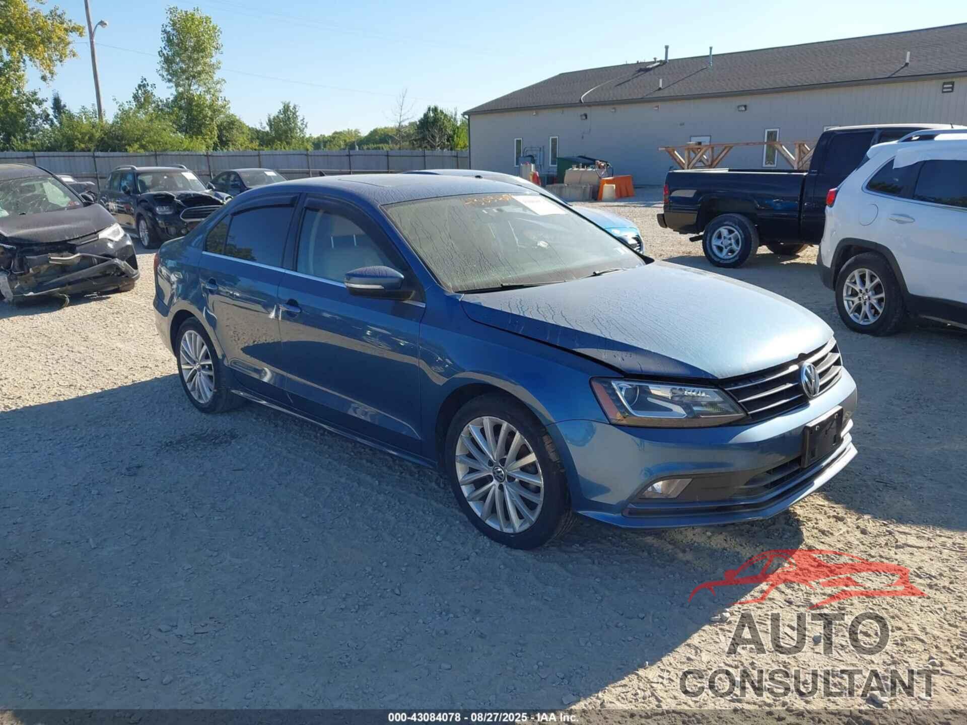 VOLKSWAGEN JETTA 2015 - 3VWD17AJ0FM326396