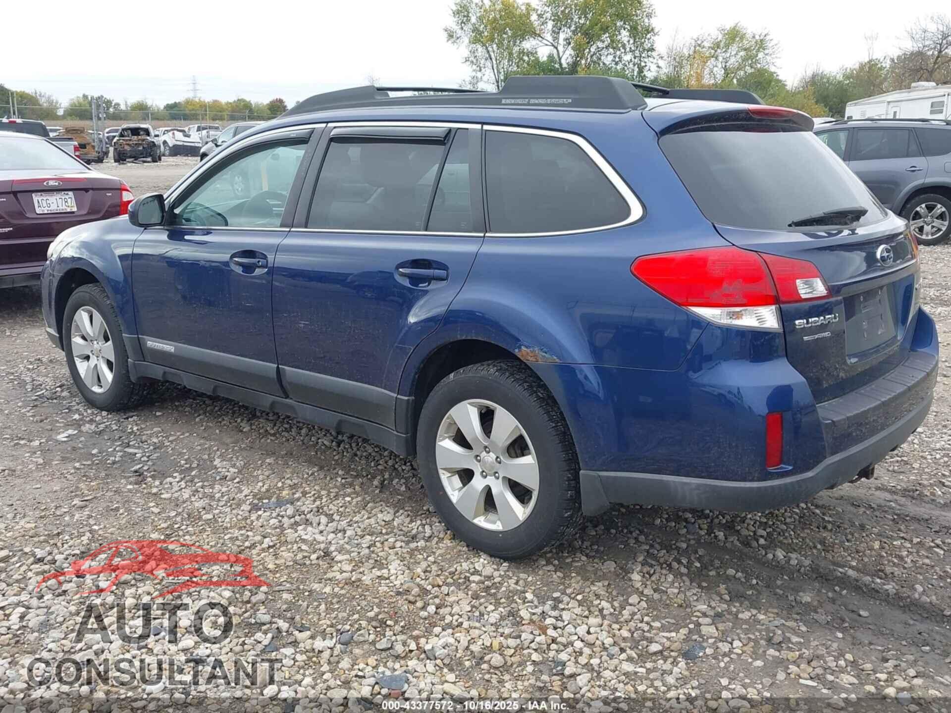 SUBARU OUTBACK 2011 - 4S4BRCCC1B3314680