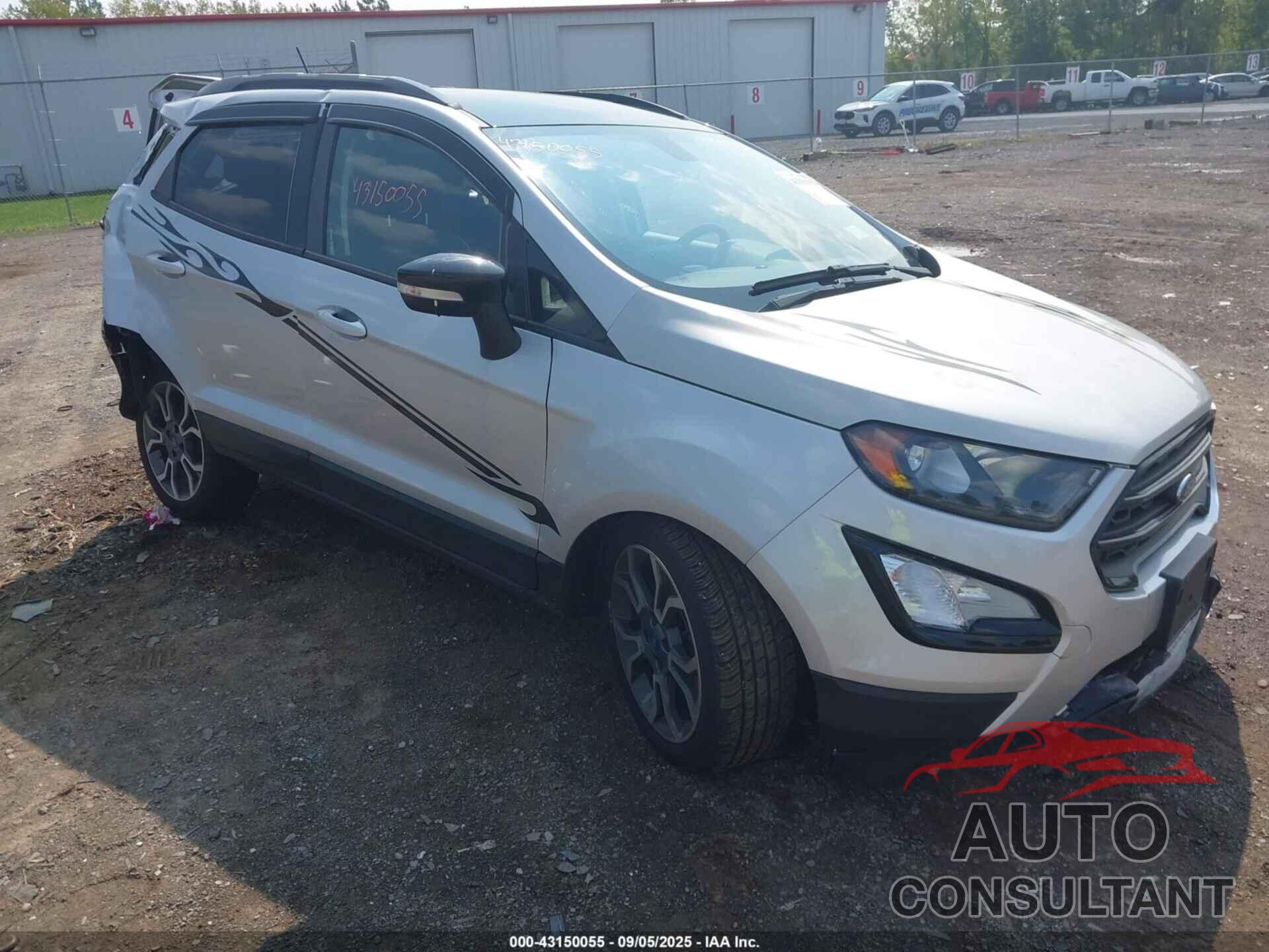 FORD ECOSPORT 2019 - MAJ6S3JL2KC300614