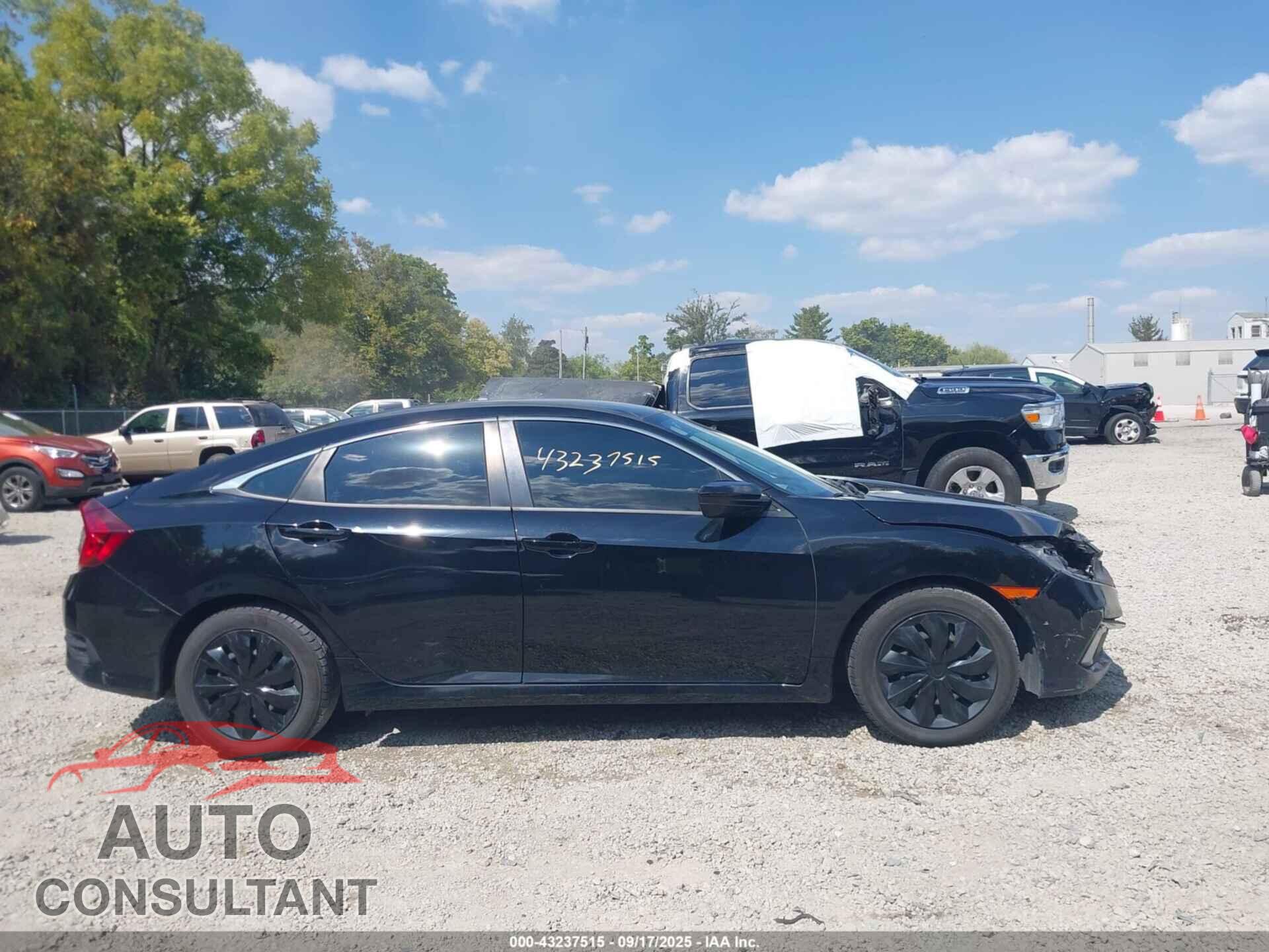 HONDA CIVIC 2019 - 2HGFC2F65KH514452