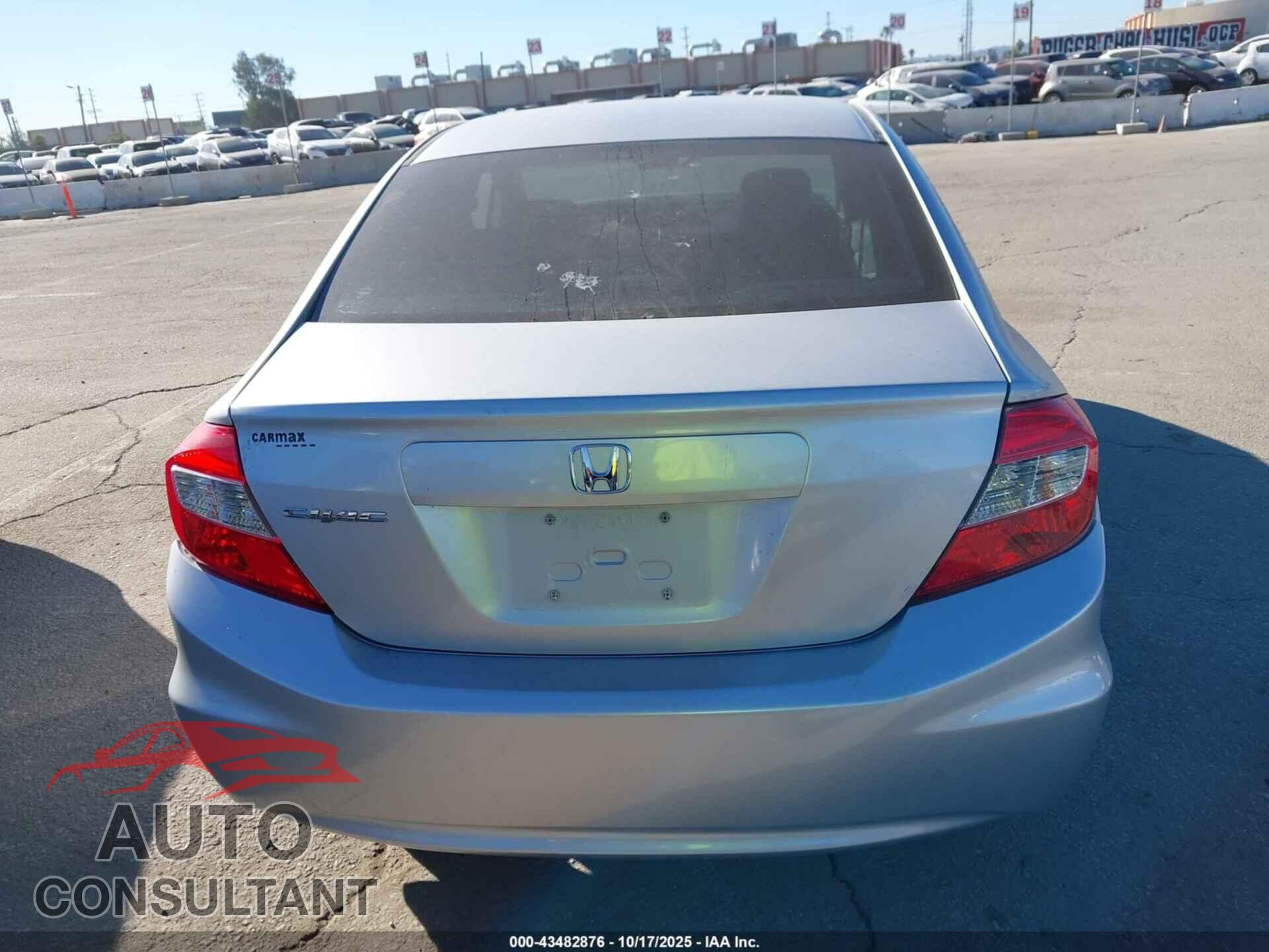 HONDA CIVIC 2012 - 2HGFB2F52CH573549