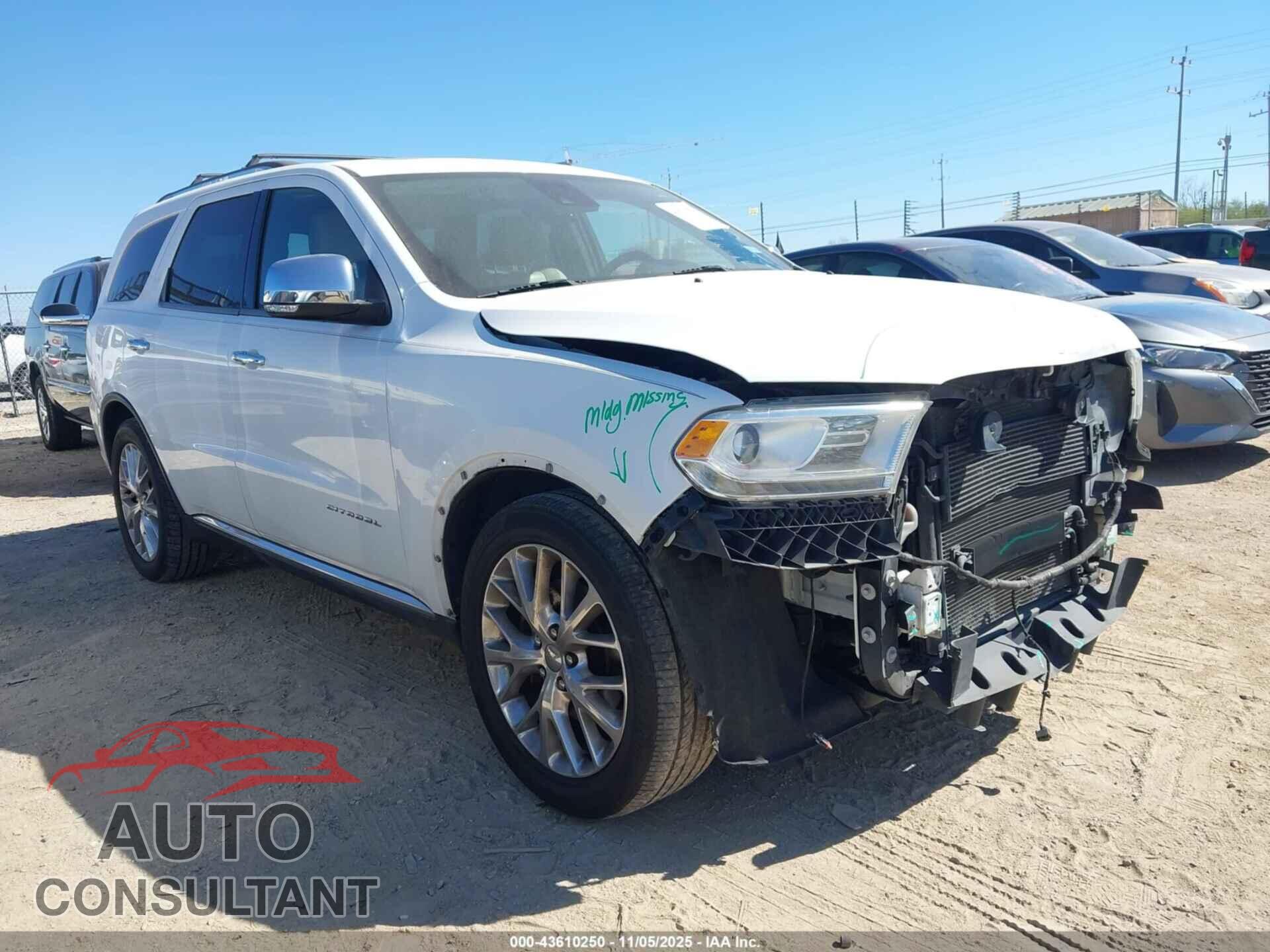 DODGE DURANGO 2015 - 1C4SDHET7FC760271
