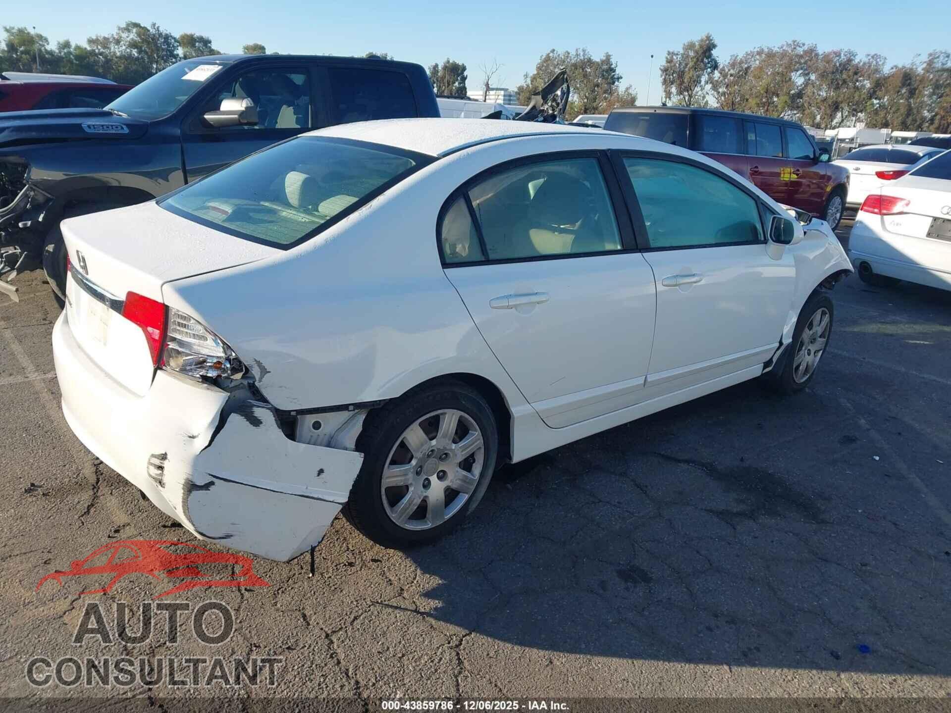 HONDA CIVIC 2009 - 19XFA16539E047527