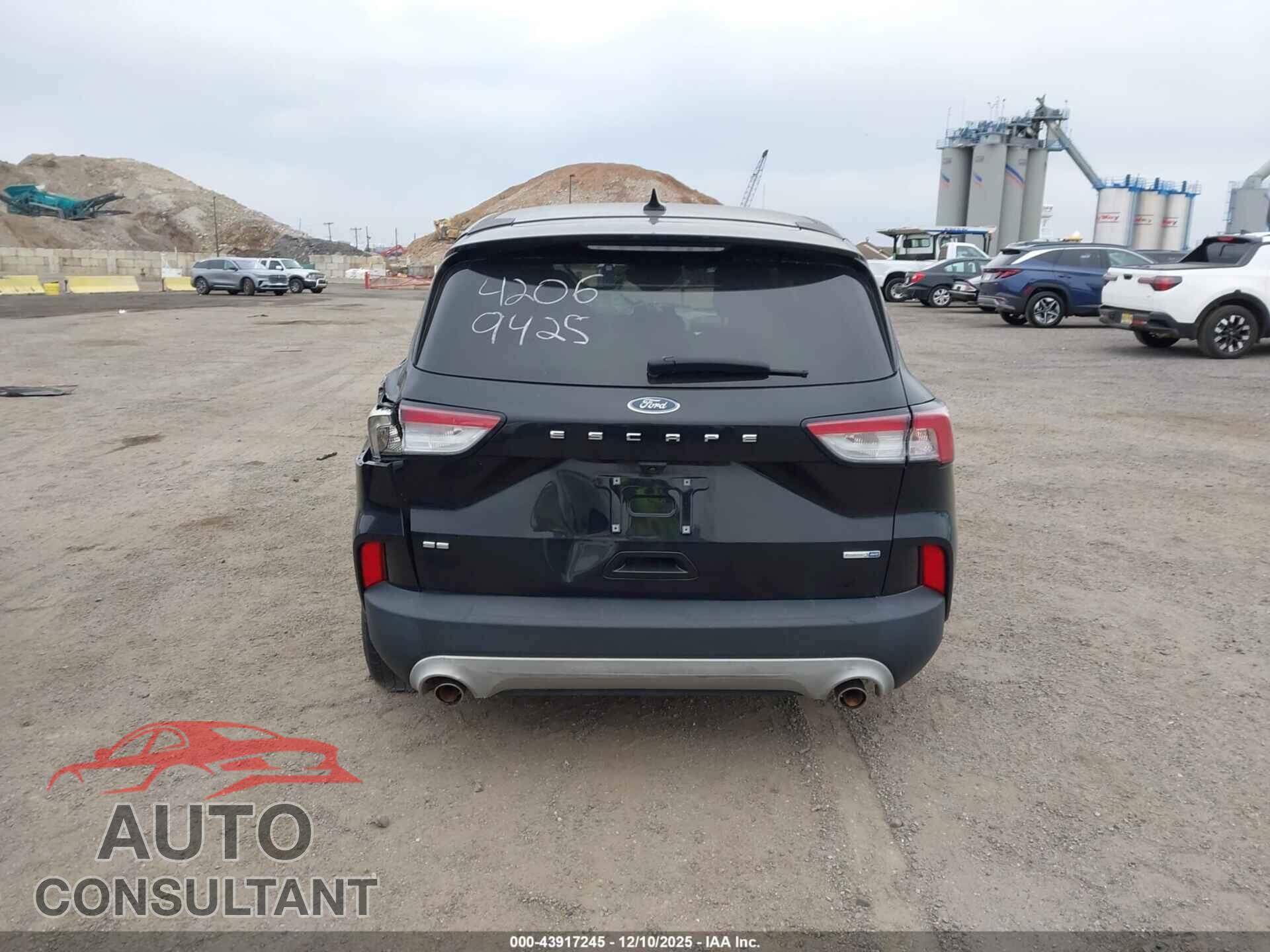 FORD ESCAPE 2020 - 1FMCU9G68LUA65624