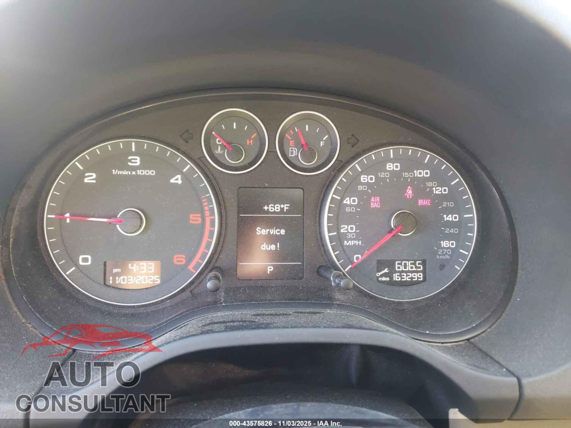 AUDI A3 2013 - WAUBJAFM0DA021207
