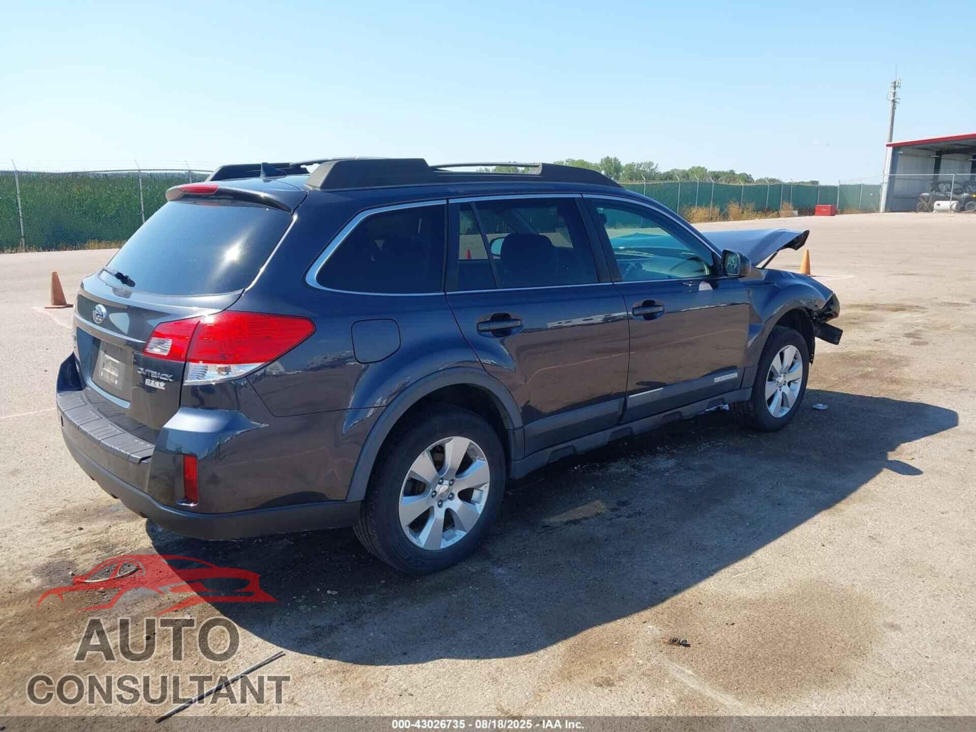 SUBARU OUTBACK 2011 - 4S4BRBLC5B3314773