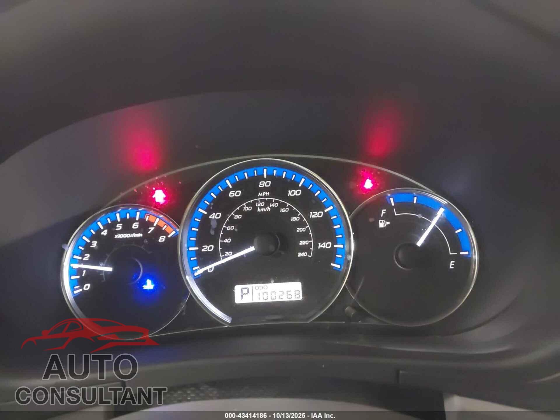 SUBARU FORESTER 2013 - JF2SHADC0DH414934