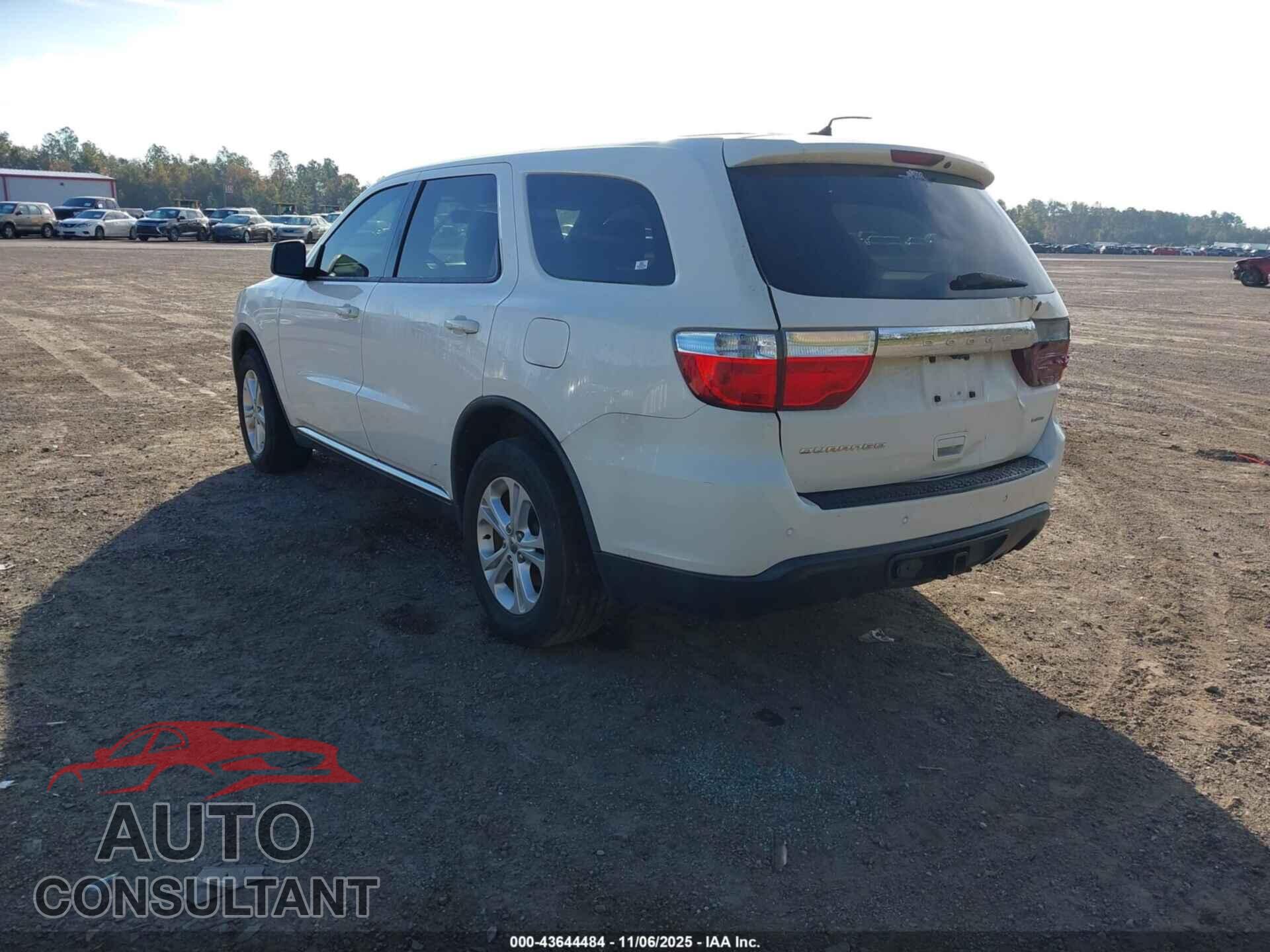 DODGE DURANGO 2012 - 1C4RDJAG3CC301605