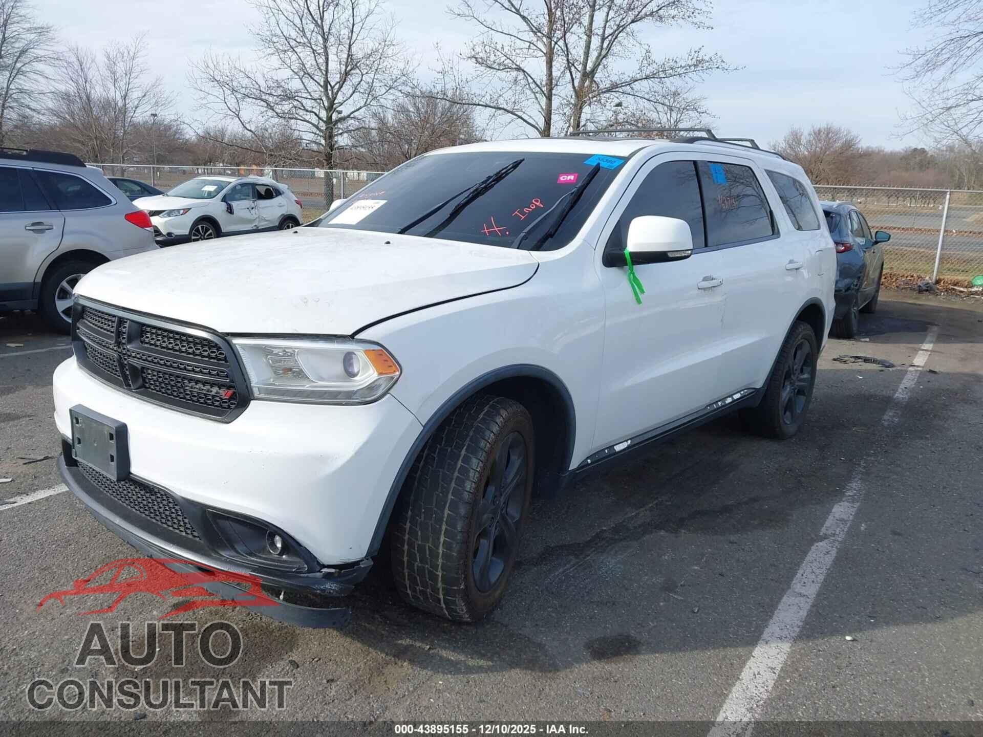 DODGE DURANGO 2014 - 1C4RDJDG8EC304014