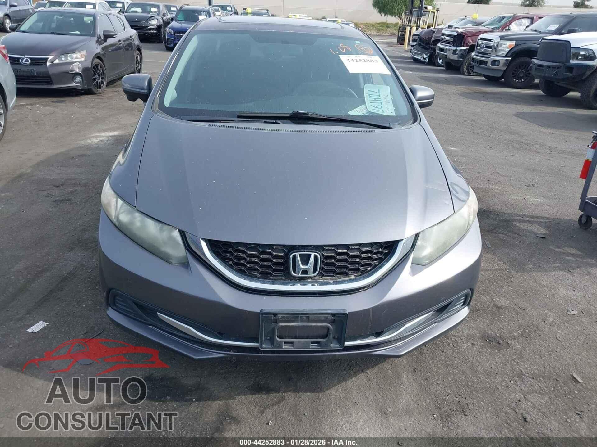 HONDA CIVIC 2014 - 19XFB2F82EE207307