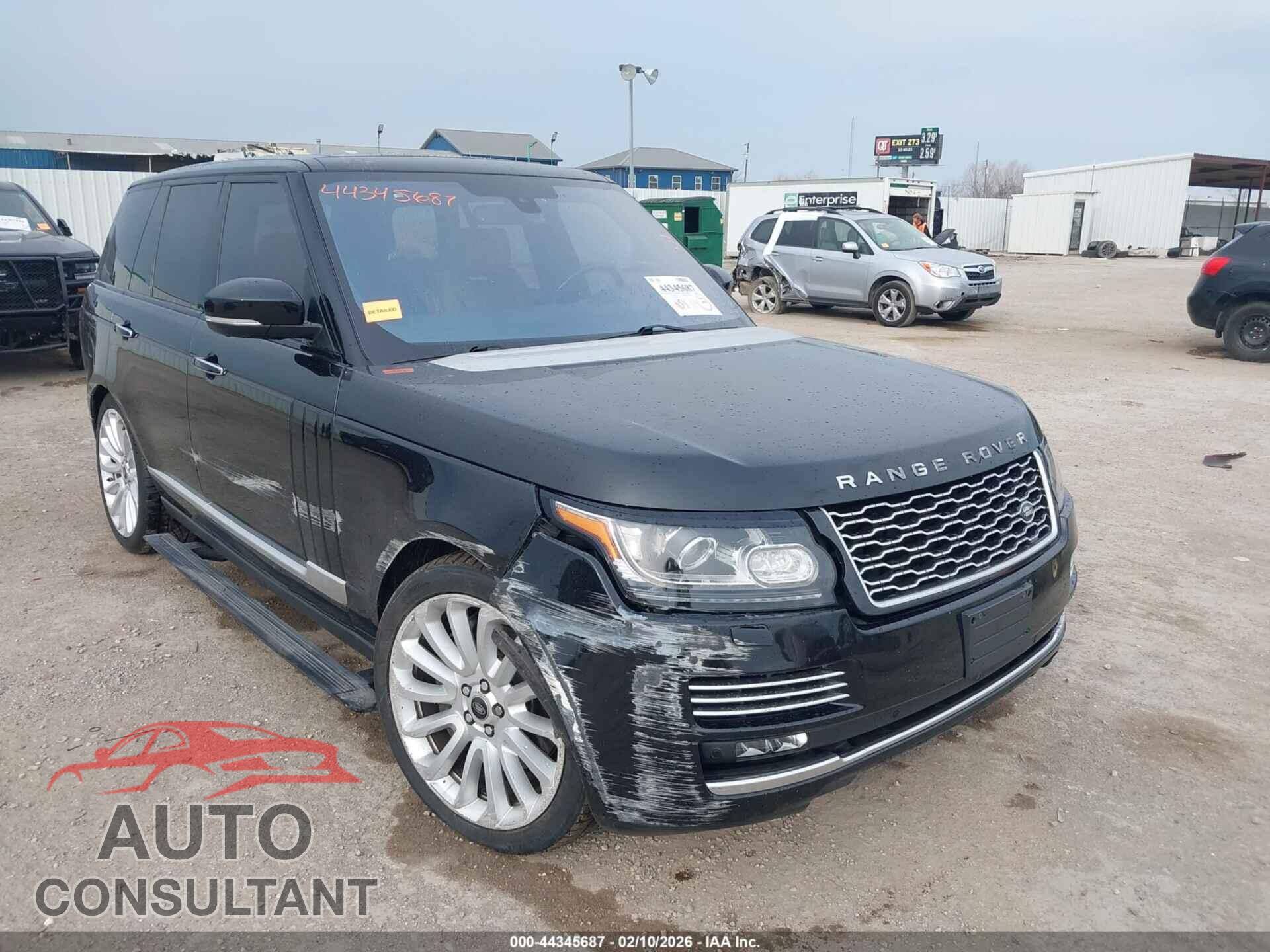 LAND ROVER RANGE ROVER 2016 - SALGV2EF1GA309465