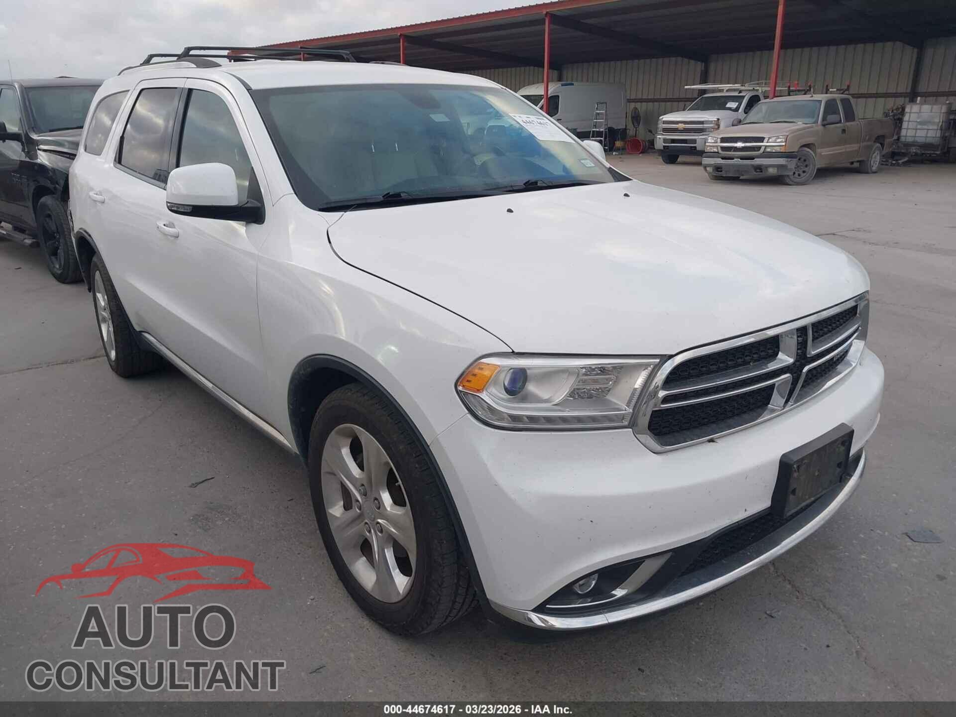 DODGE DURANGO 2014 - 1C4RDHDGXEC419464