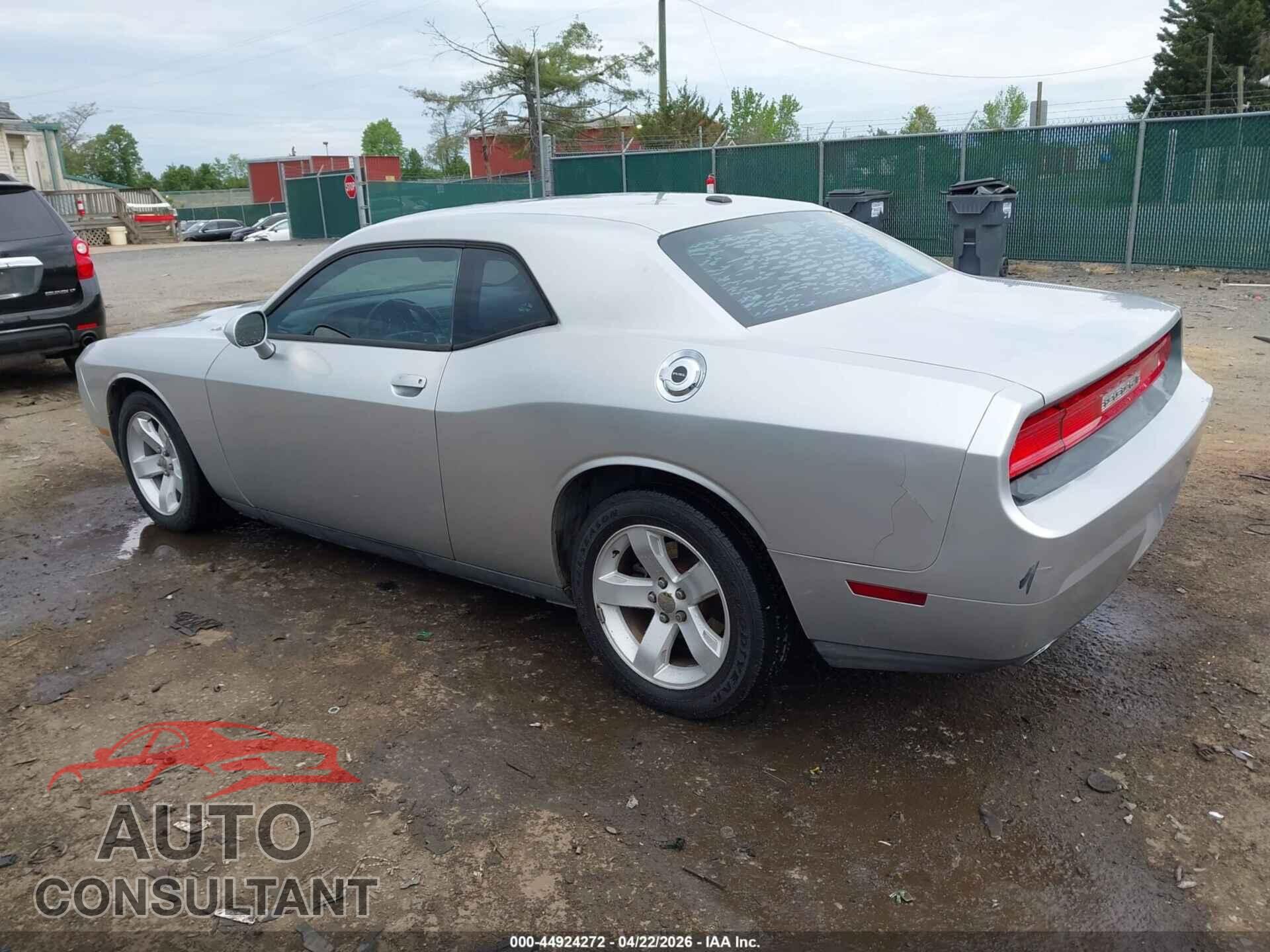 DODGE CHALLENGER 2012 - 2C3CDYAG0CH118064