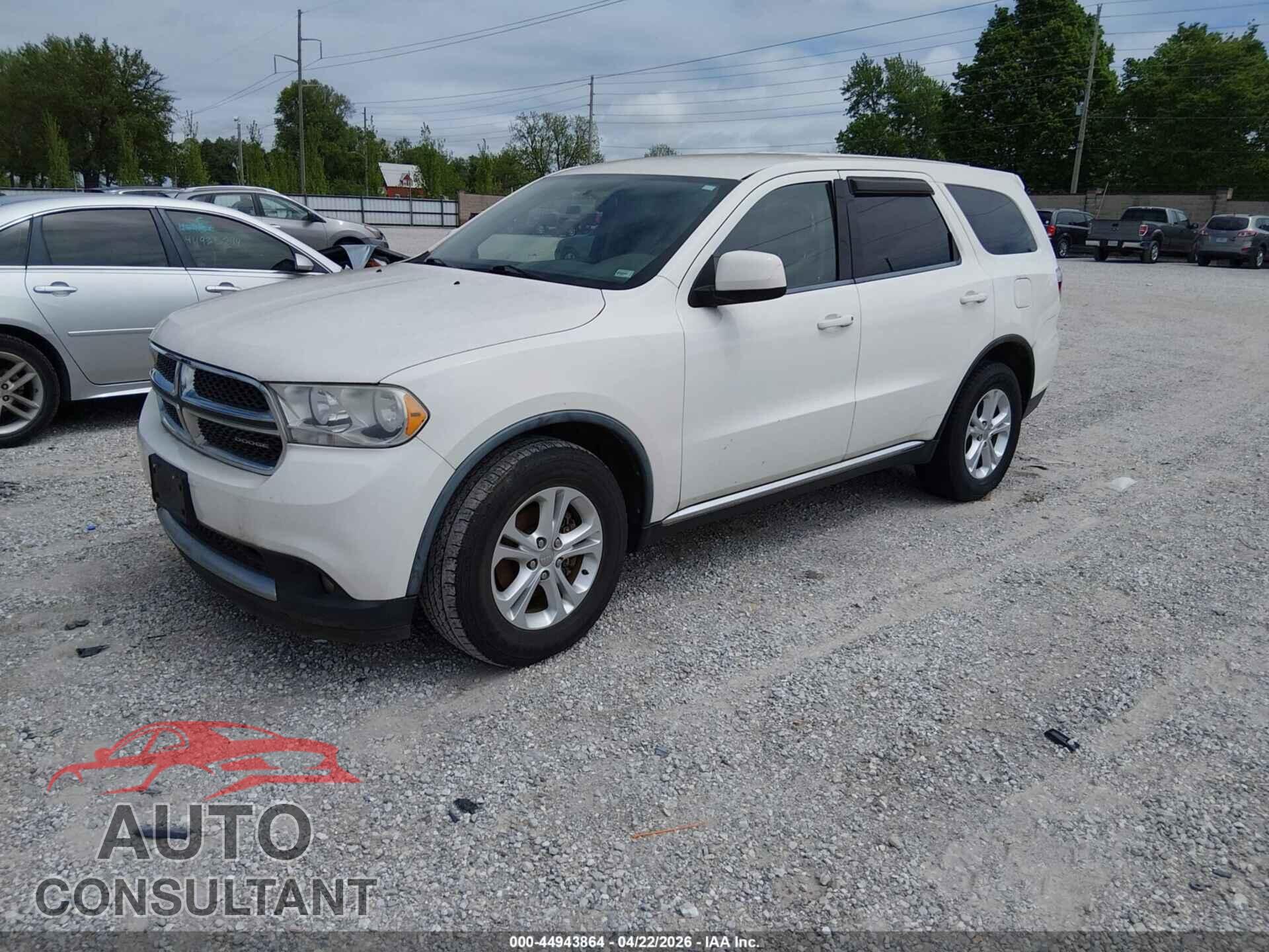 DODGE DURANGO 2012 - 1C4RDHAG5CC173053