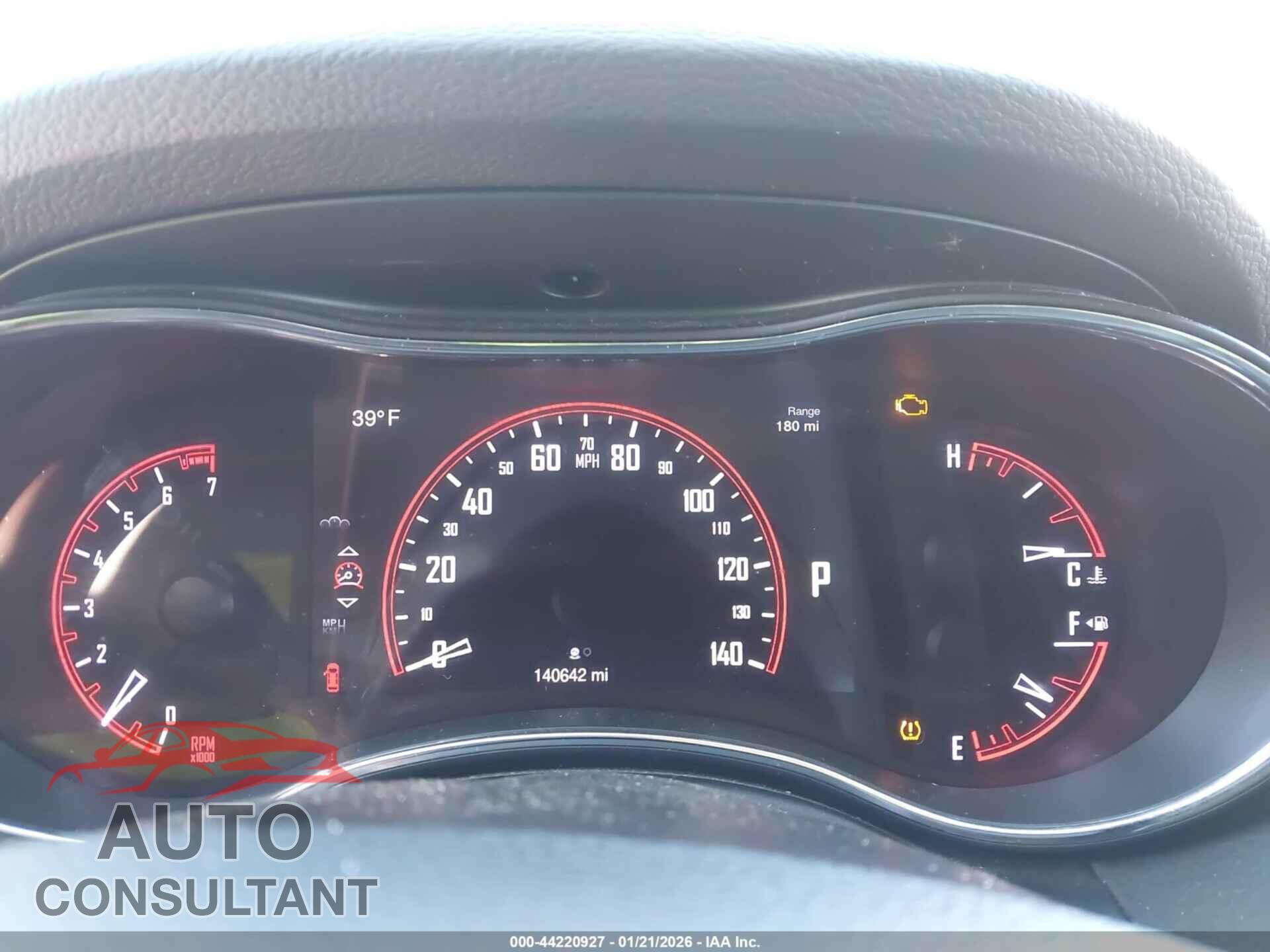 DODGE DURANGO 2015 - 1C4RDHDG2FC709408