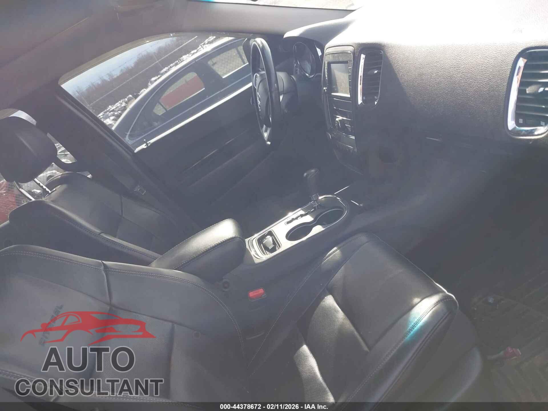 DODGE DURANGO 2012 - 1C4RDJEG1CC322673