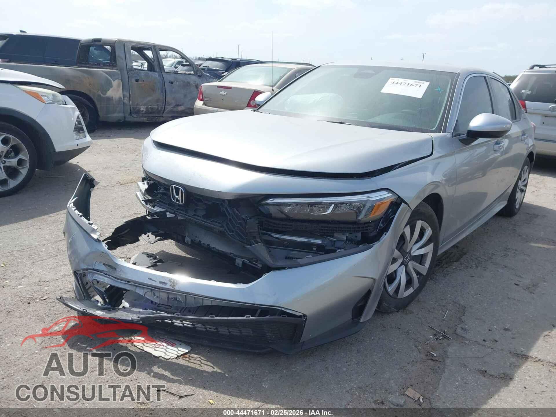 HONDA CIVIC 2026 - 2HGFE2F29TH538357