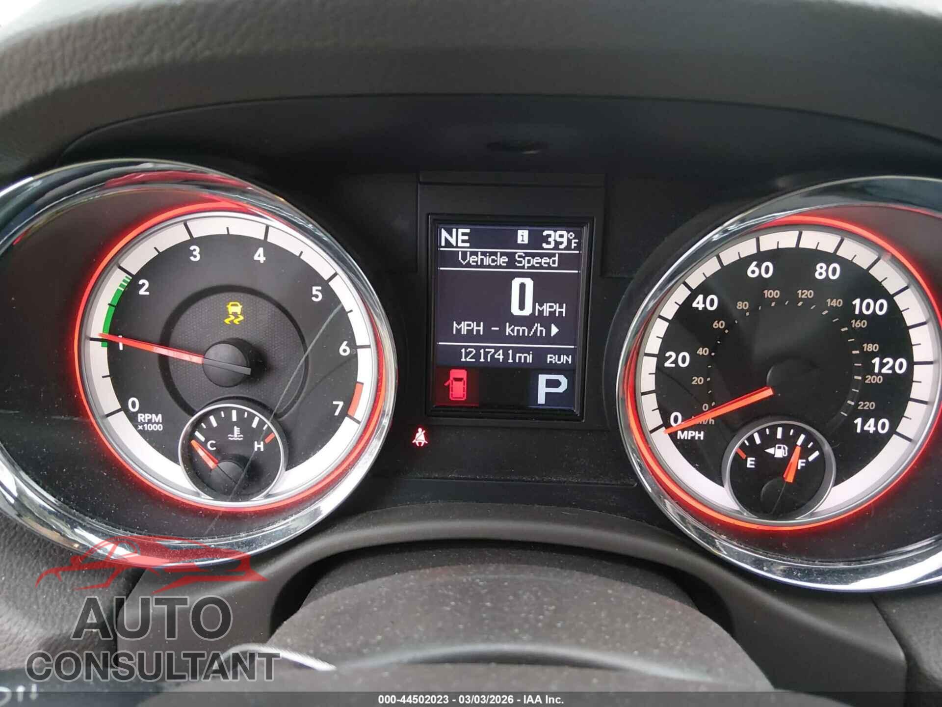 DODGE DURANGO 2013 - 1C4RDJDG6DC602382