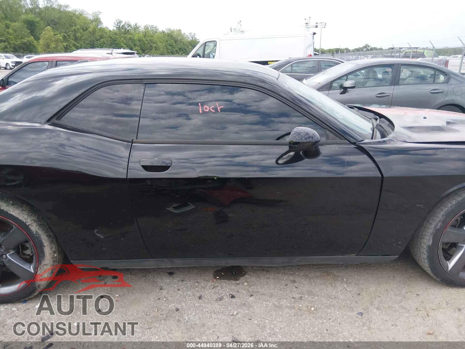DODGE CHALLENGER 2012 - 2C3CDYAG4CH268873