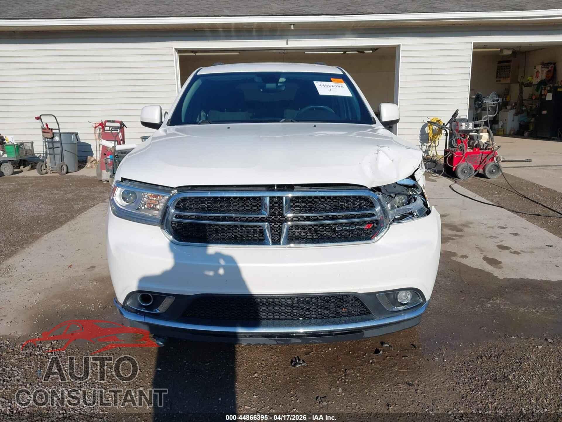 DODGE DURANGO 2017 - 1C4RDJAG2HC833905