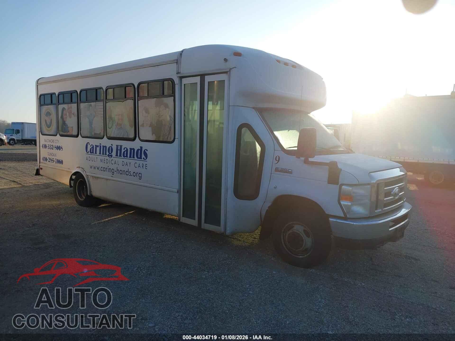 FORD E-450 CUTAWAY 2012 - 1FDFE4FS1CDB38232