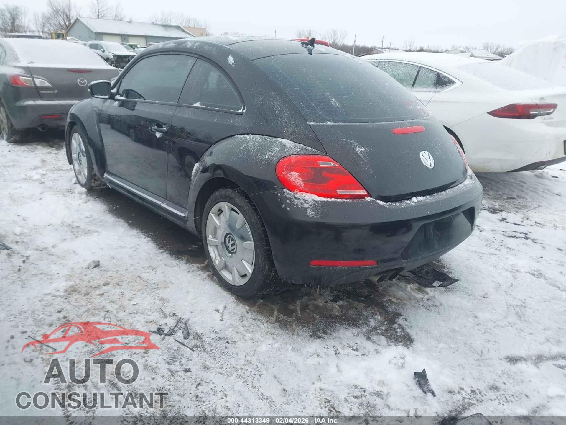 VOLKSWAGEN BEETLE 2012 - 3VWJP7AT9CM659811