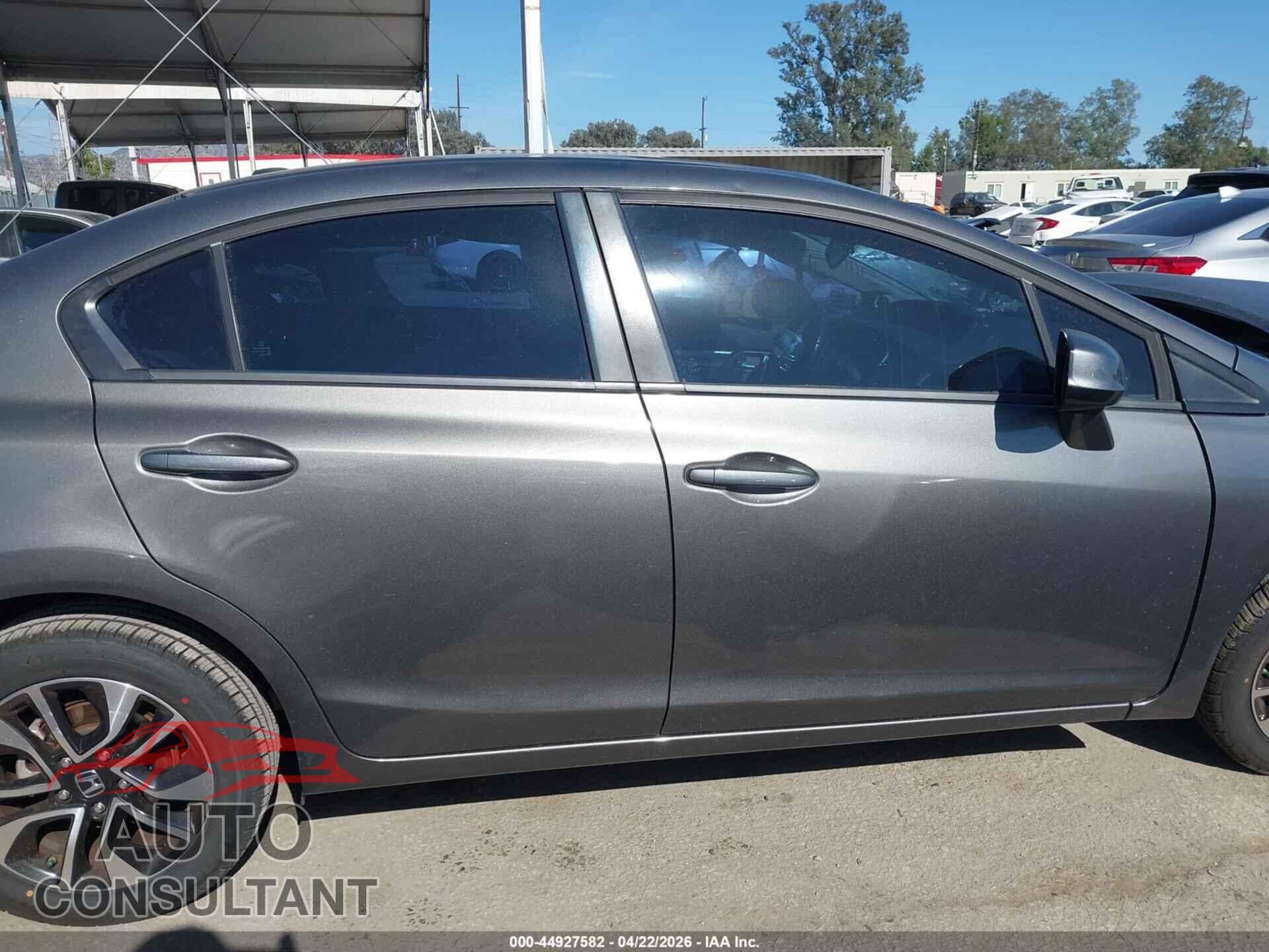 HONDA CIVIC 2013 - 19XFB2F94DE252904