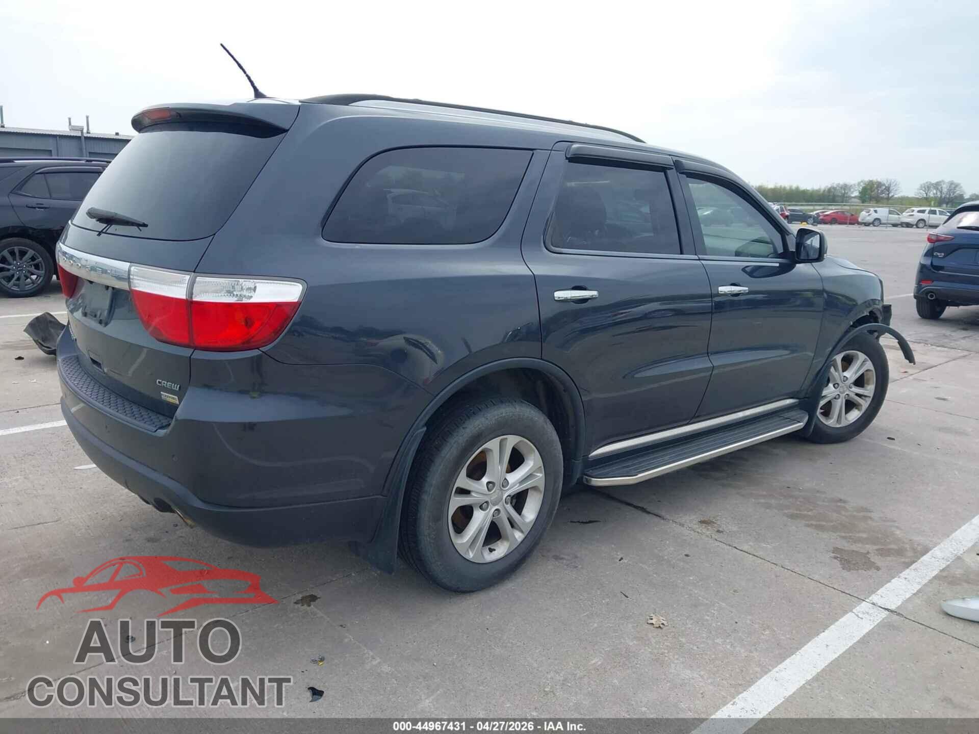 DODGE DURANGO 2013 - 1C4RDJDG7DC675762