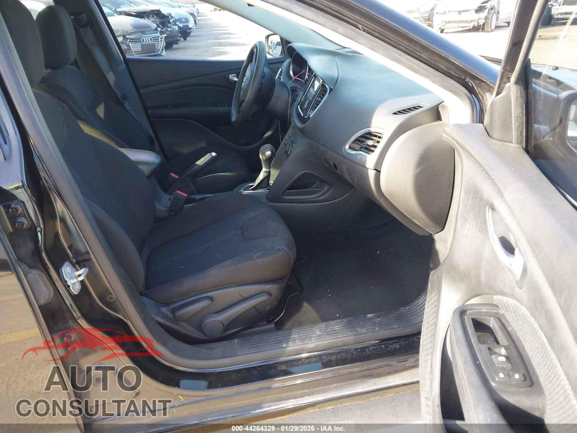 DODGE DART 2015 - 1C3CDFAA8FD392369