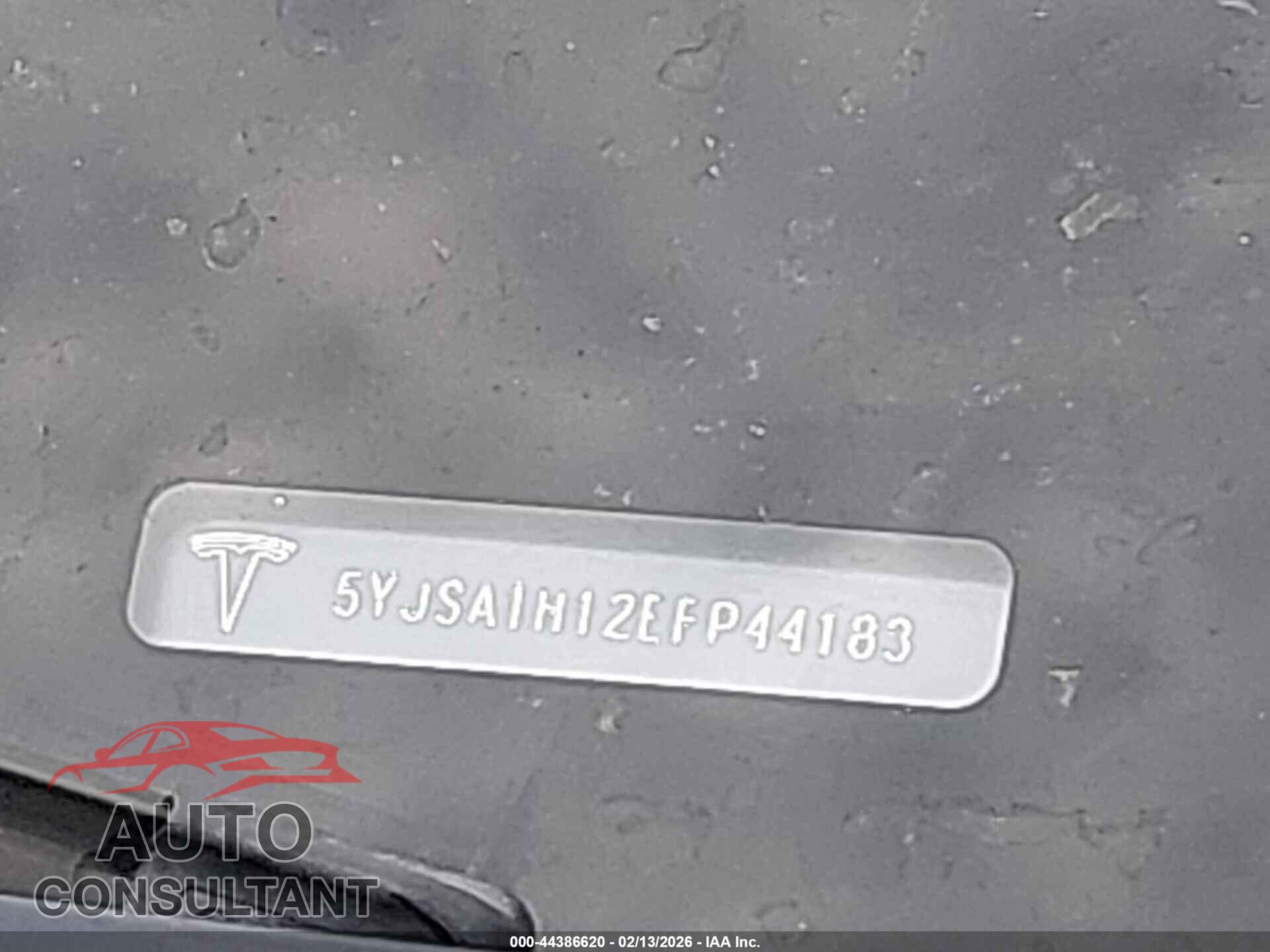 TESLA MODEL S 2014 - 5YJSA1H12EFP44183