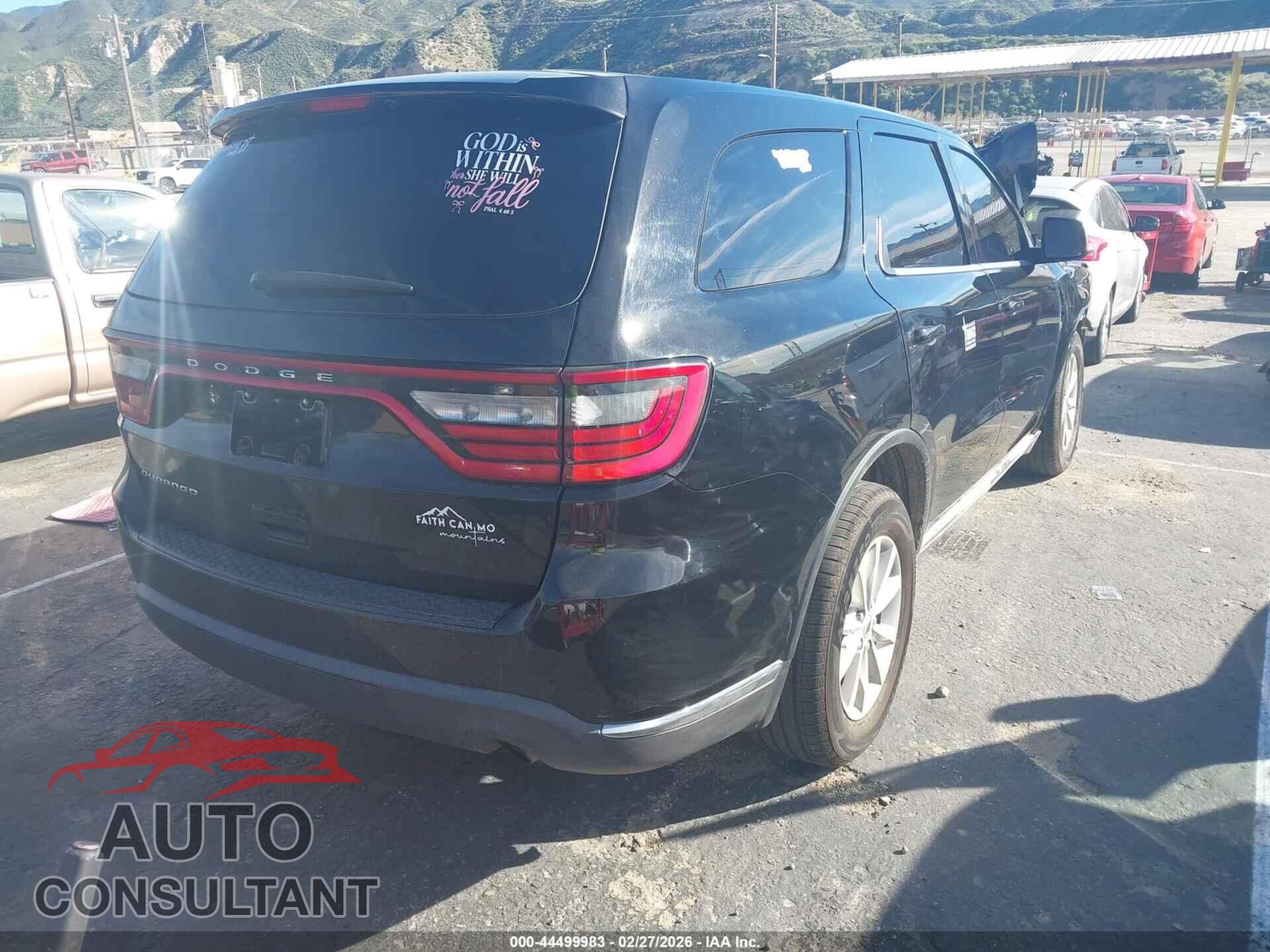 DODGE DURANGO 2020 - 1C4RDHAG5LC161405