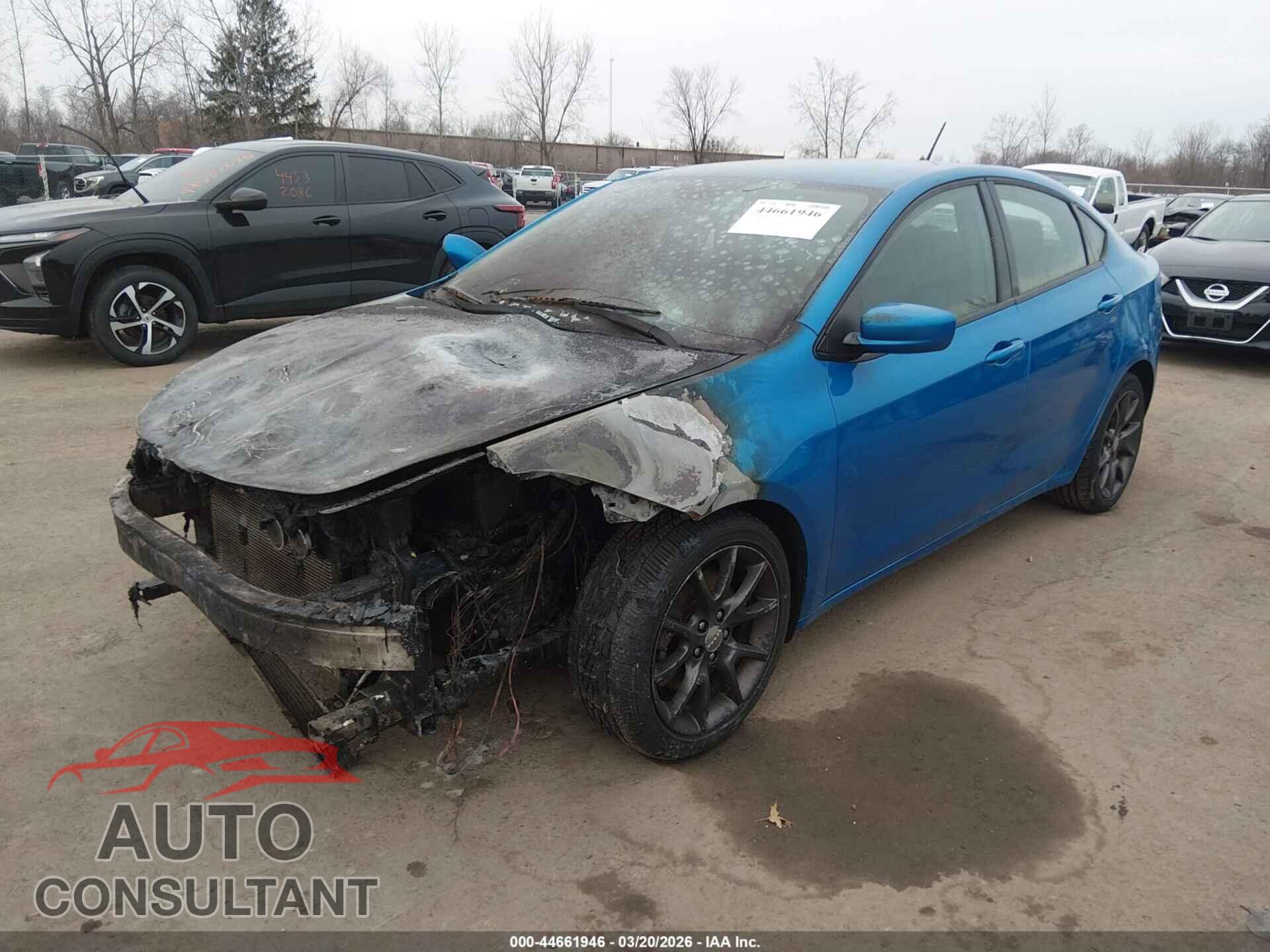 DODGE DART 2016 - 1C3CDFAA9GD644311