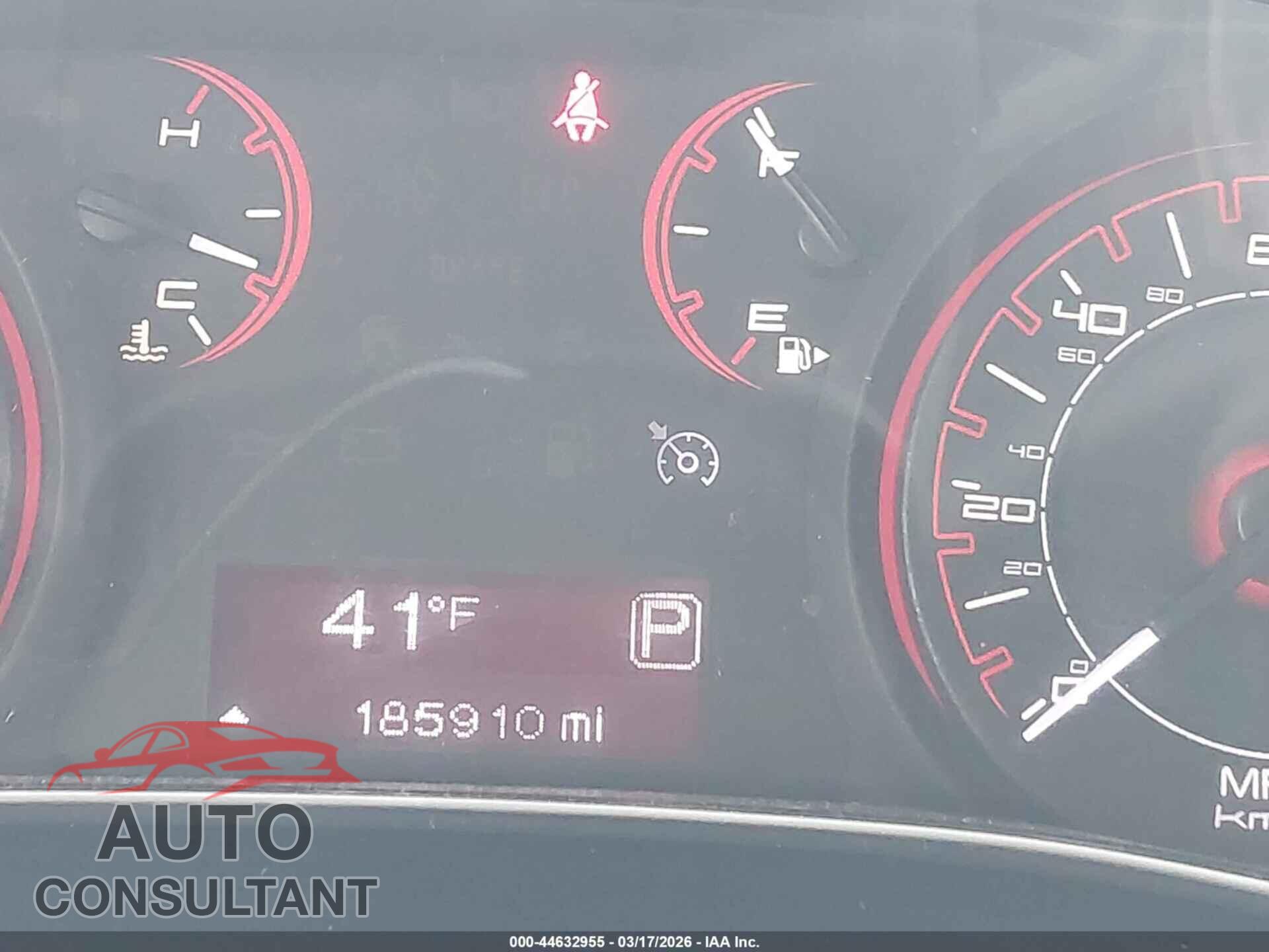 DODGE DART 2013 - 1C3CDFBA3DD224960