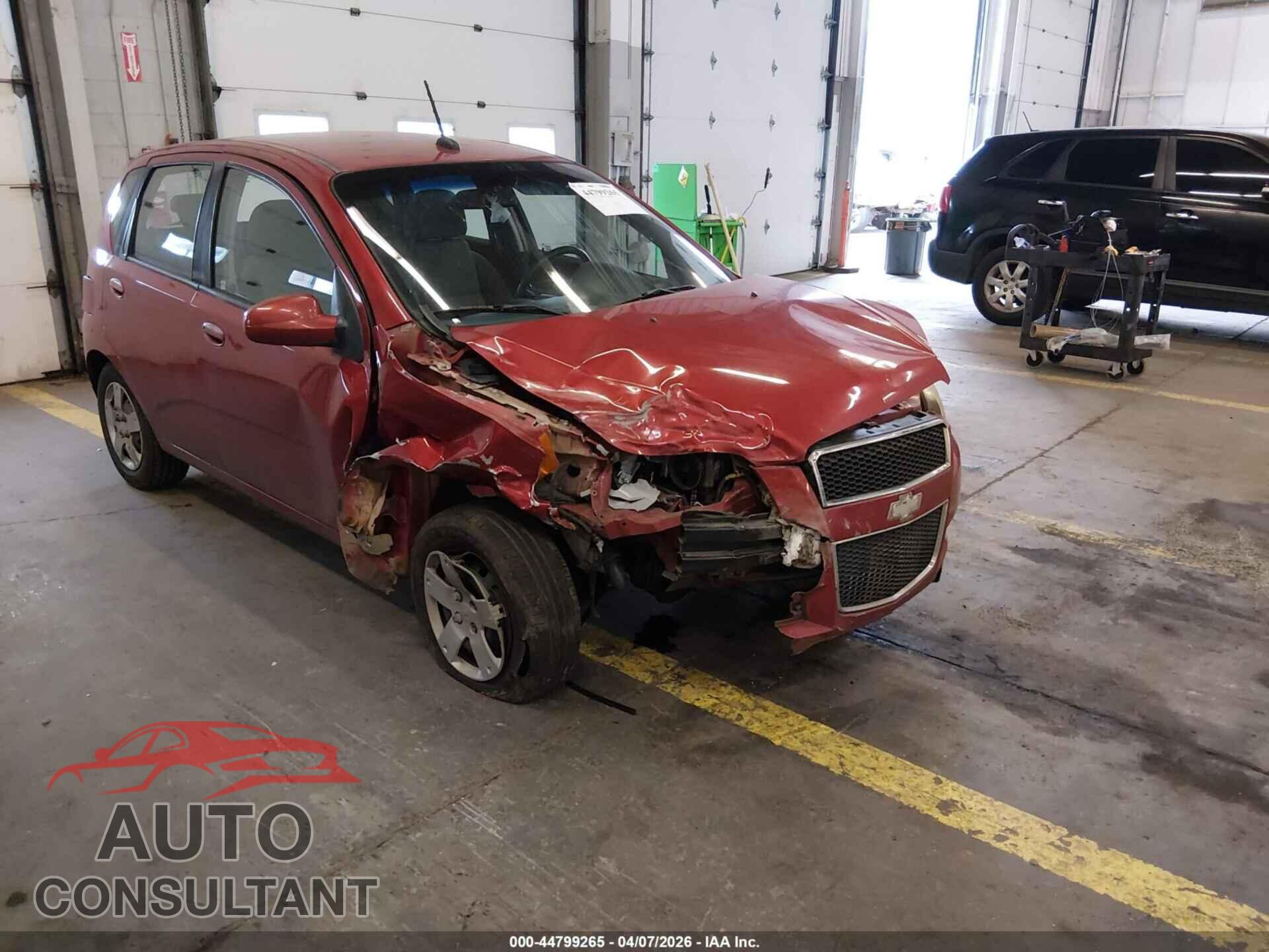 CHEVROLET AVEO 2009 - KL1TD66E79B315068
