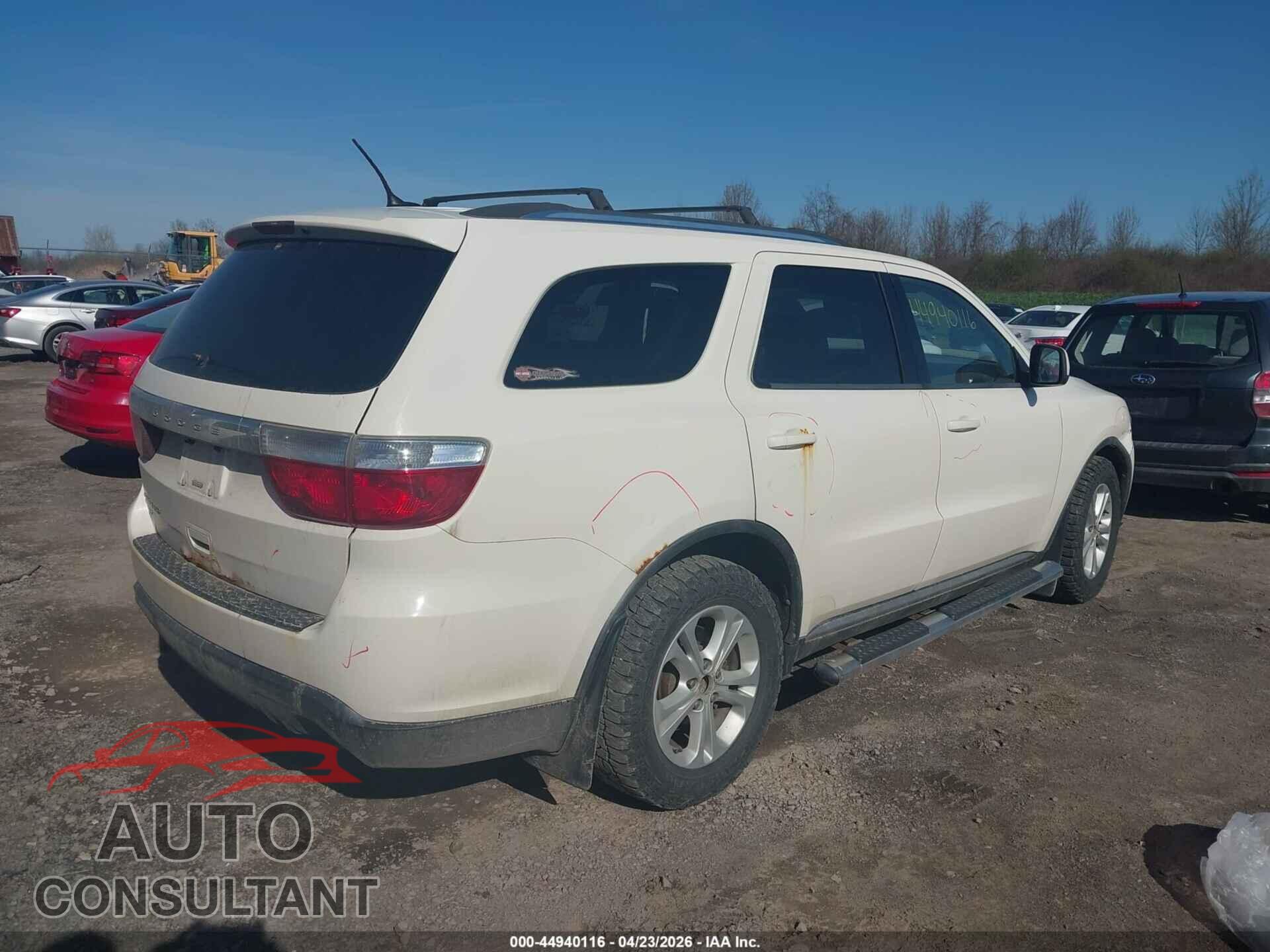 DODGE DURANGO 2012 - 1C4RDJAG5CC122269