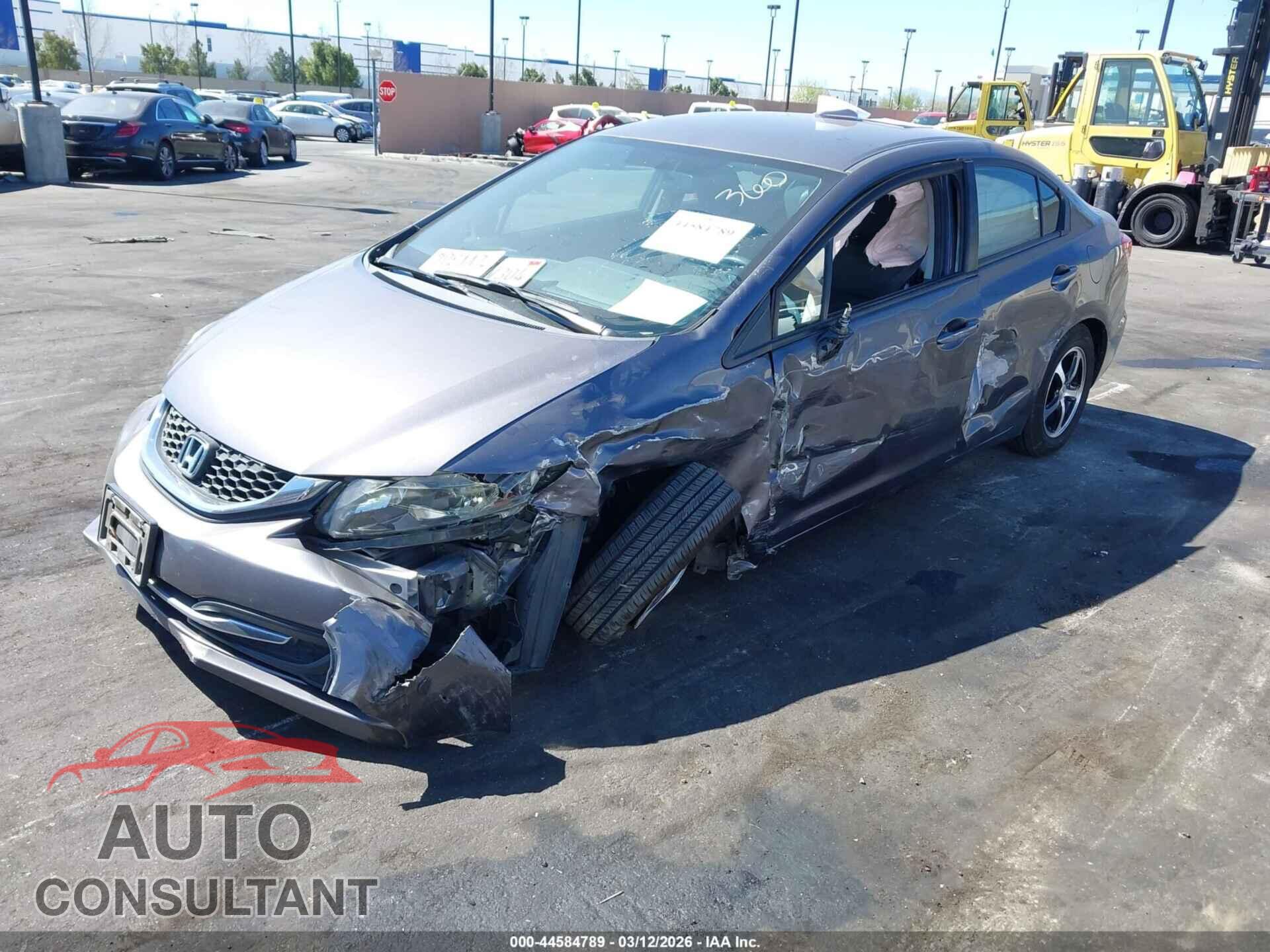 HONDA CIVIC 2015 - 19XFB2F70FE267627