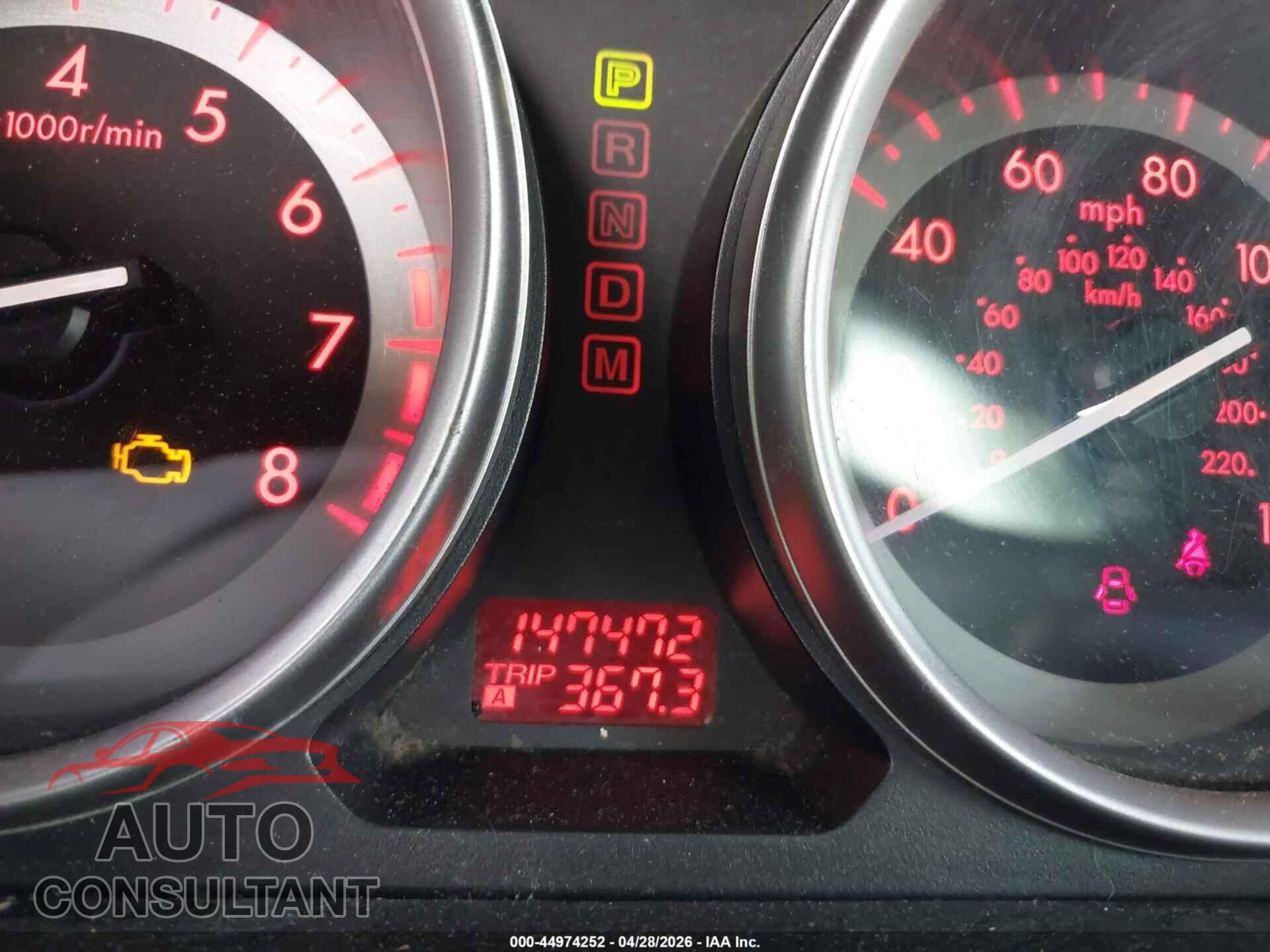 MAZDA CX-9 2012 - JM3TB2BV7C0356565