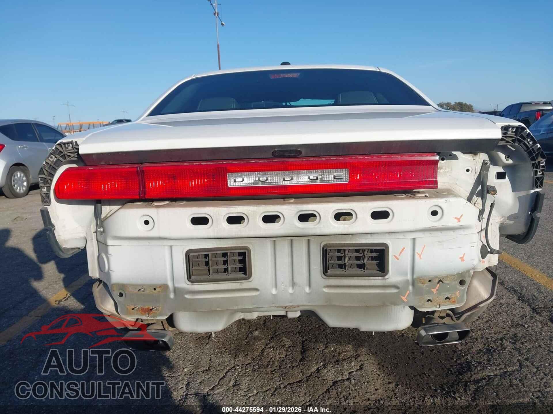 DODGE CHALLENGER 2012 - 2C3CDYAG2CH174166