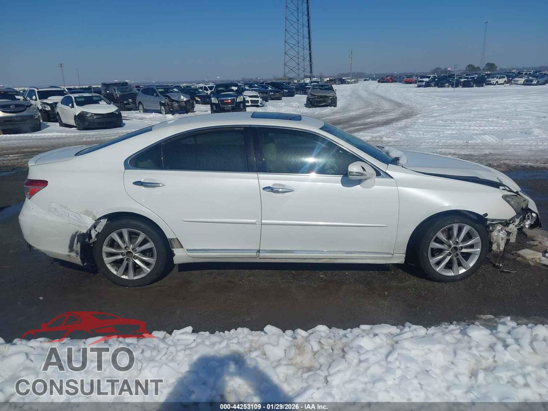 LEXUS ES 350 2012 - JTHBK1EG9C2492209
