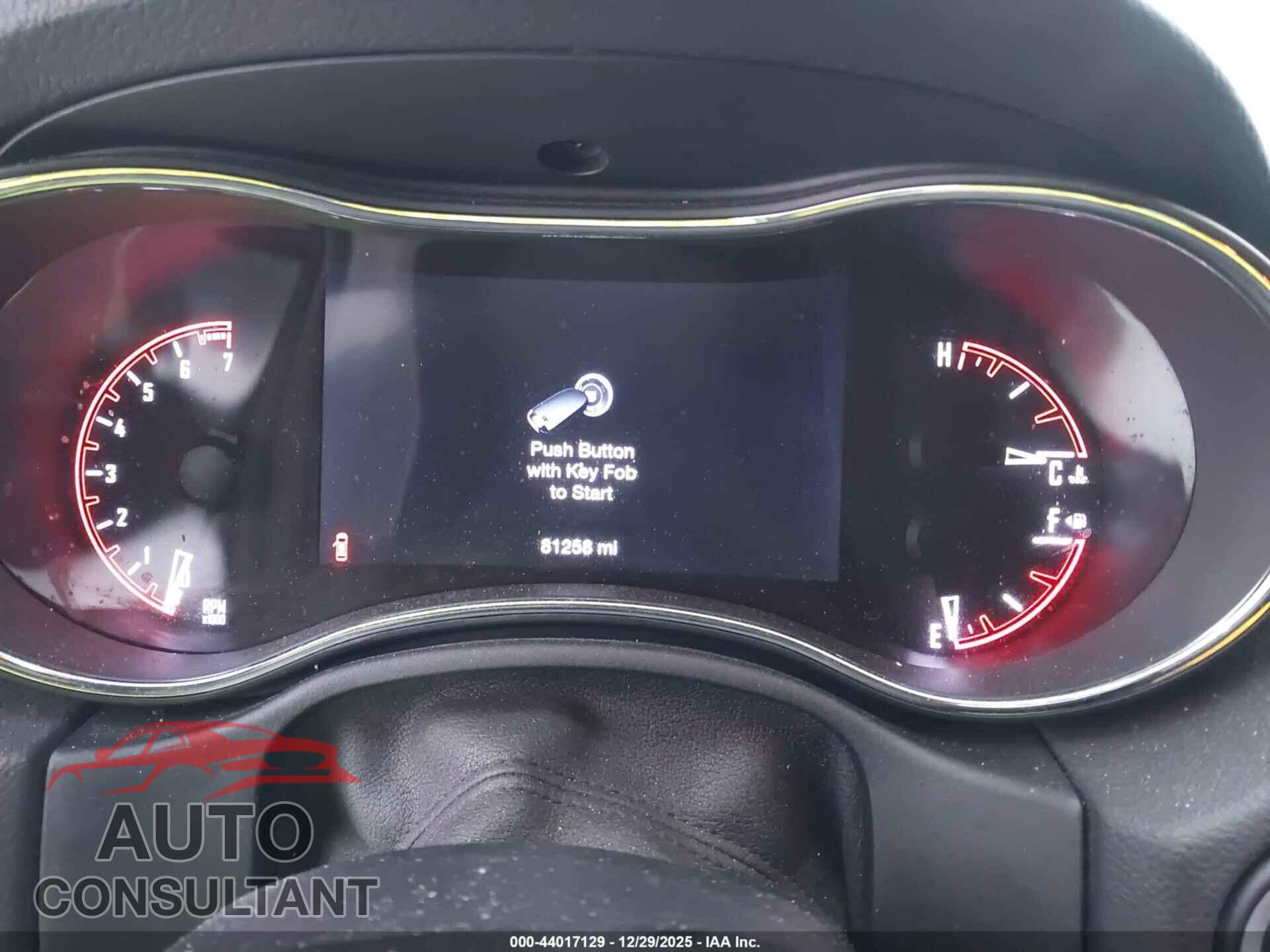 DODGE DURANGO 2017 - 1C4RDJDG2HC814489