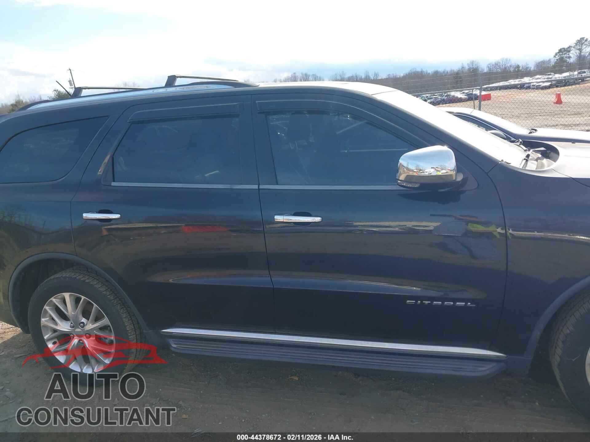 DODGE DURANGO 2012 - 1C4RDJEG1CC322673
